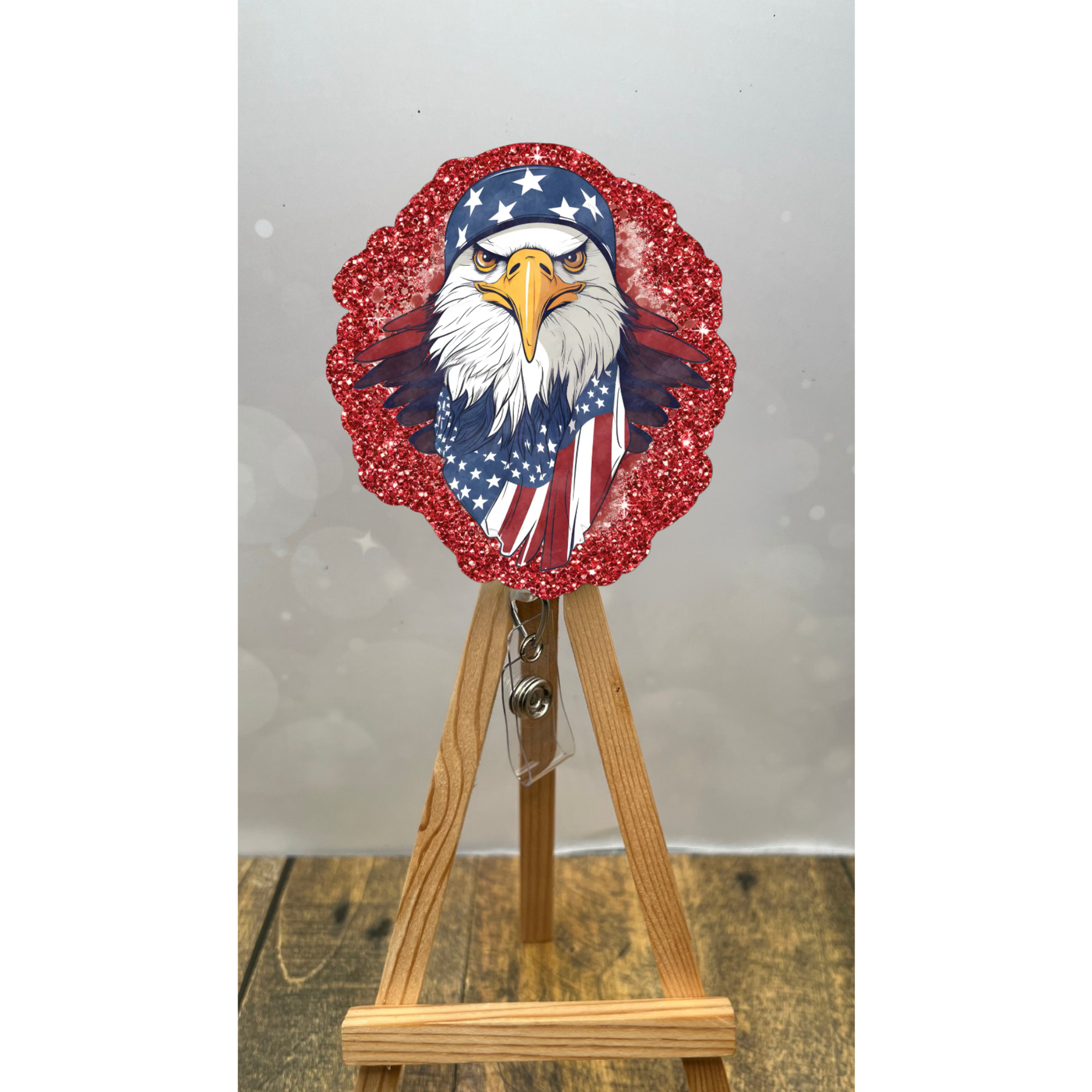 American Eagle Pride Badge Pull