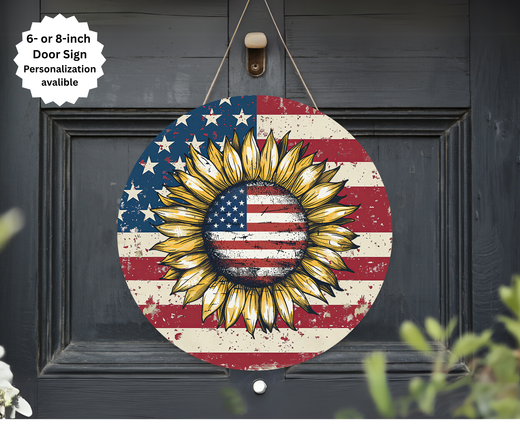 4th of July Door Signs