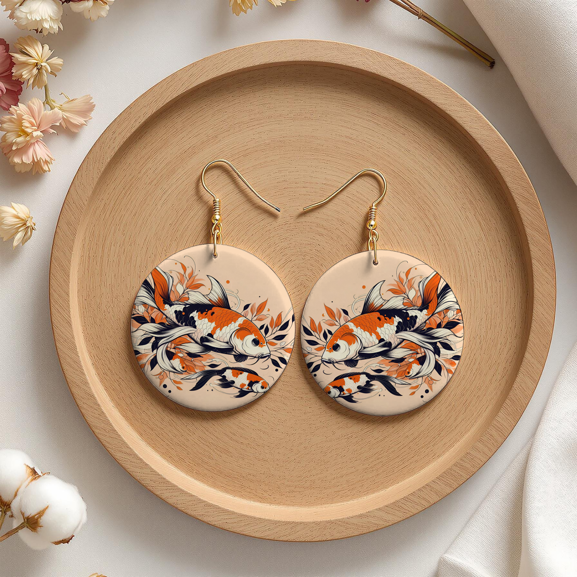 Koi Fish Earrings