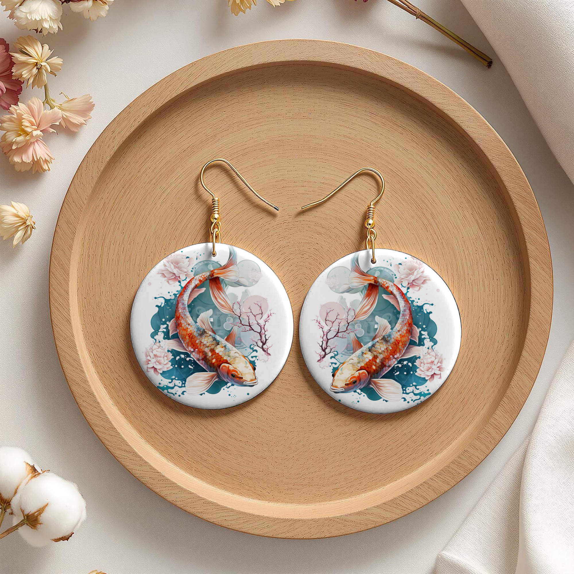 Koi Fish Earrings