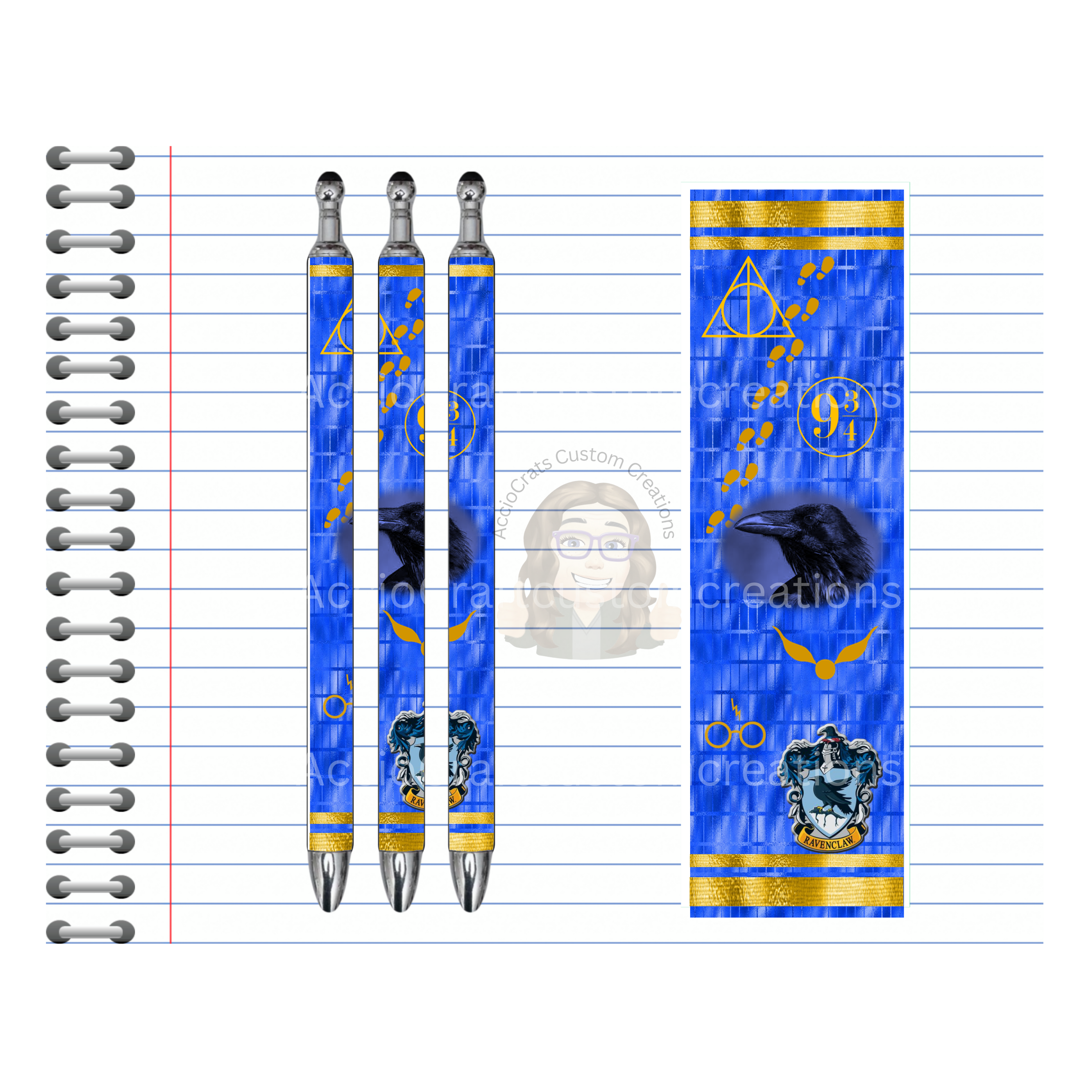 Refillable Pens, Wizard Images. Write with a little magic! ✨🪄Multiple options and Images available.