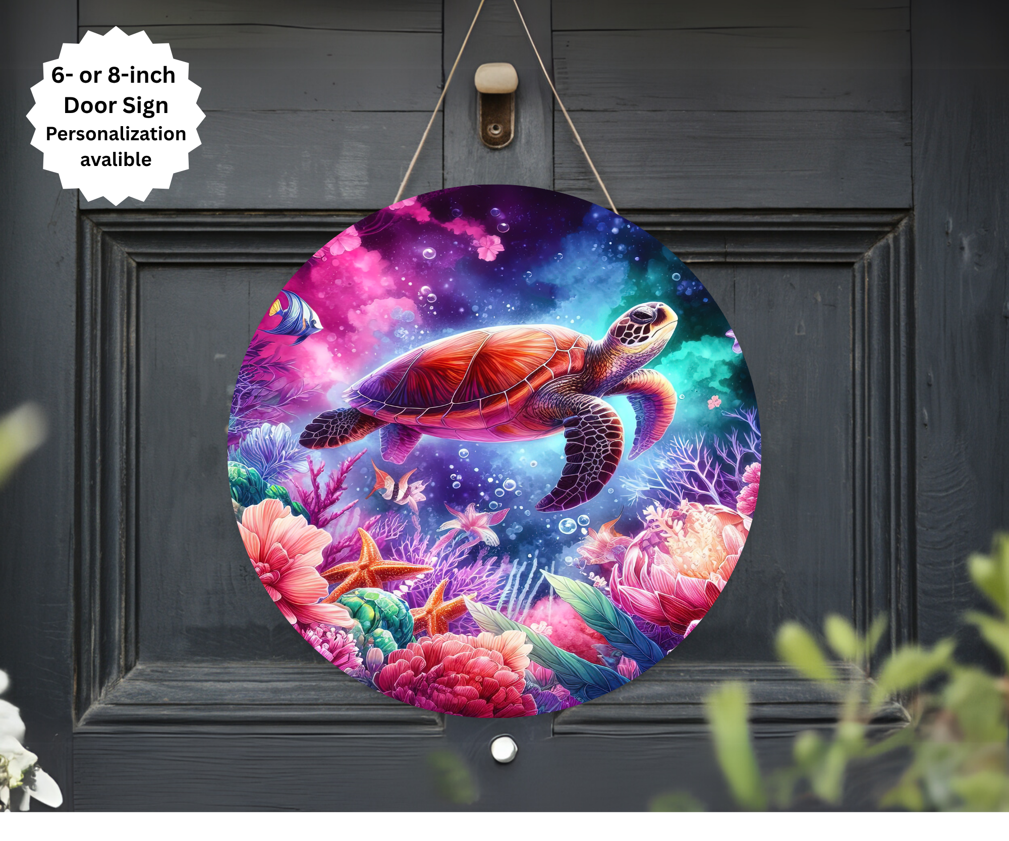 Sea Turtle Door Signs