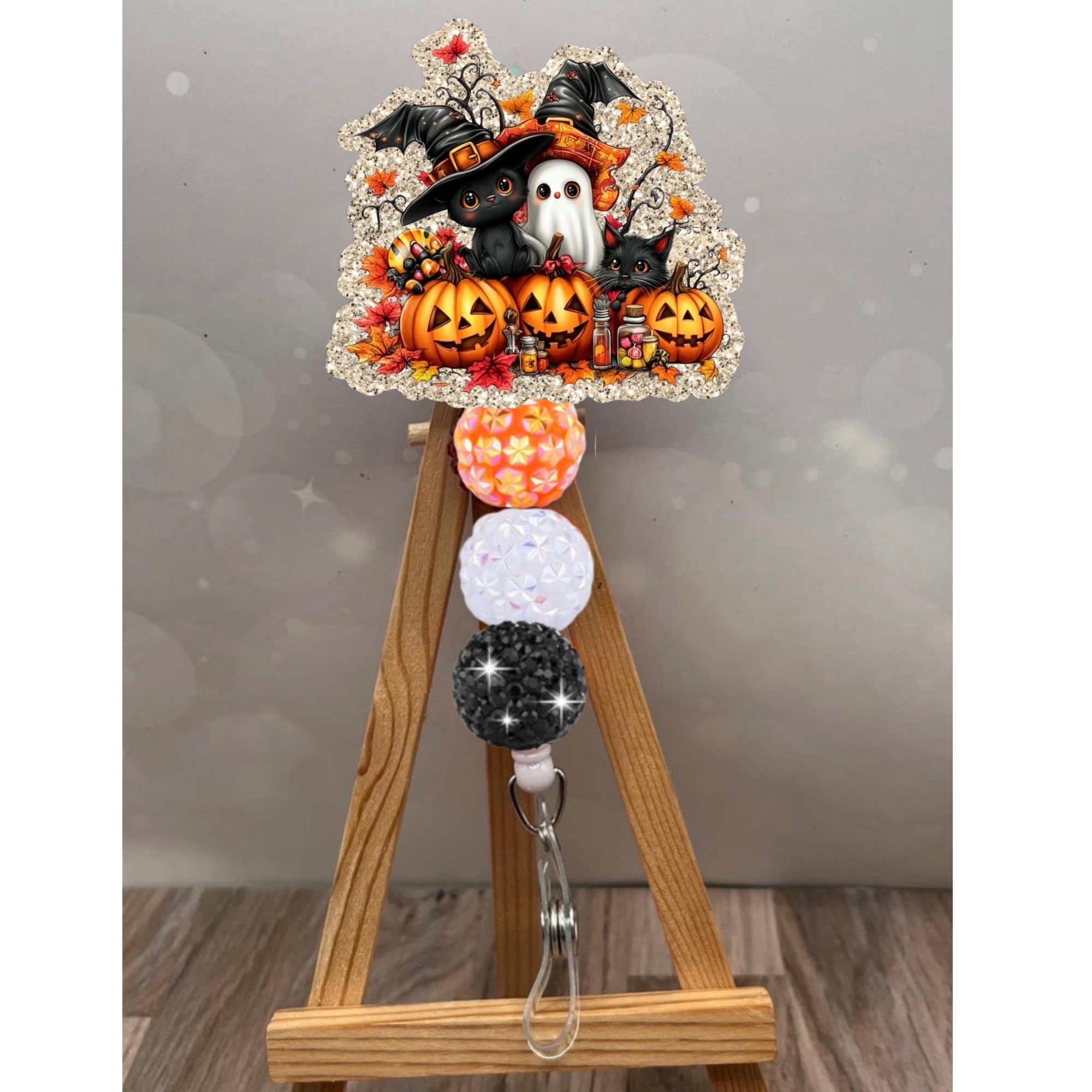 Pumpkin Patch Pals Badge Pull