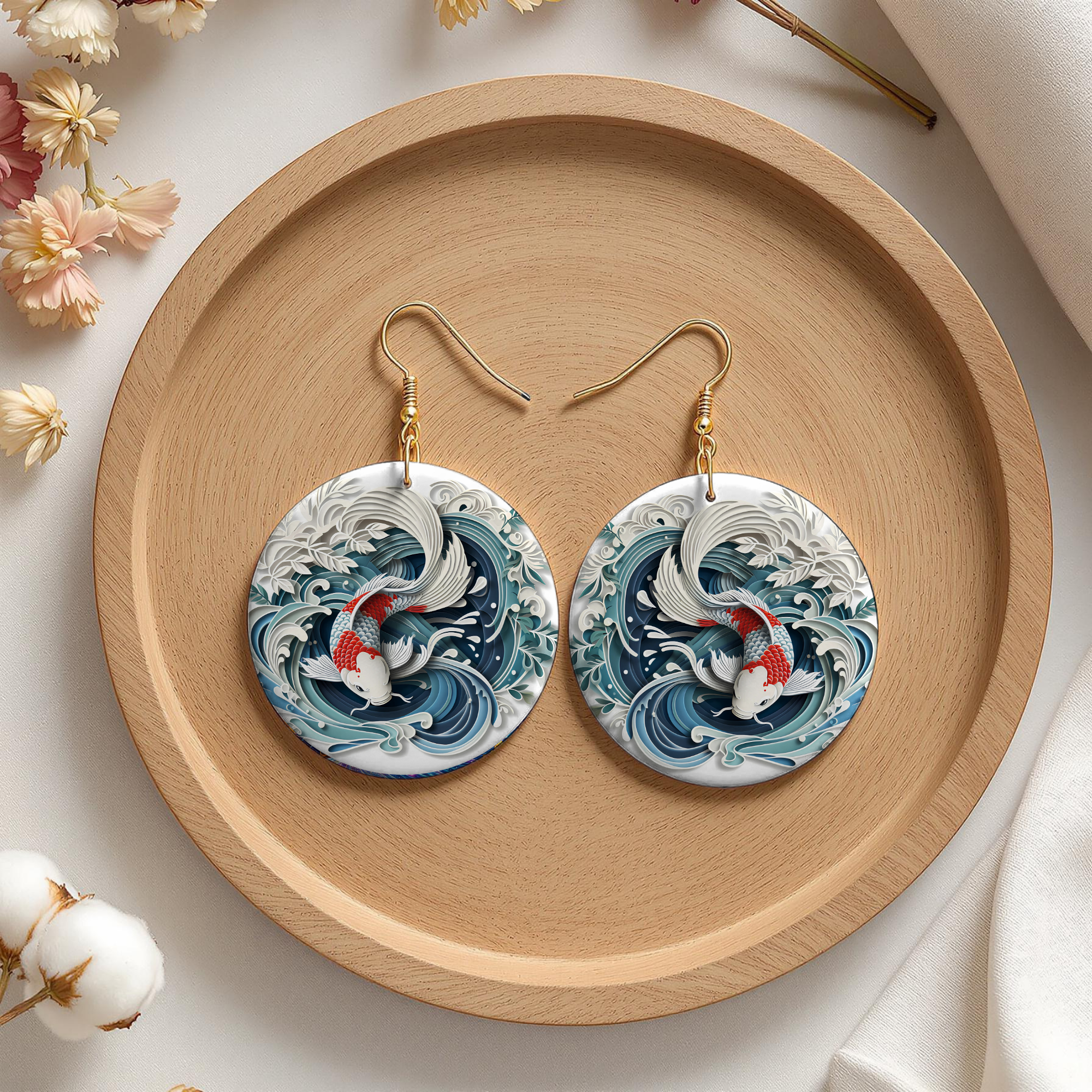 Koi Fish Earrings