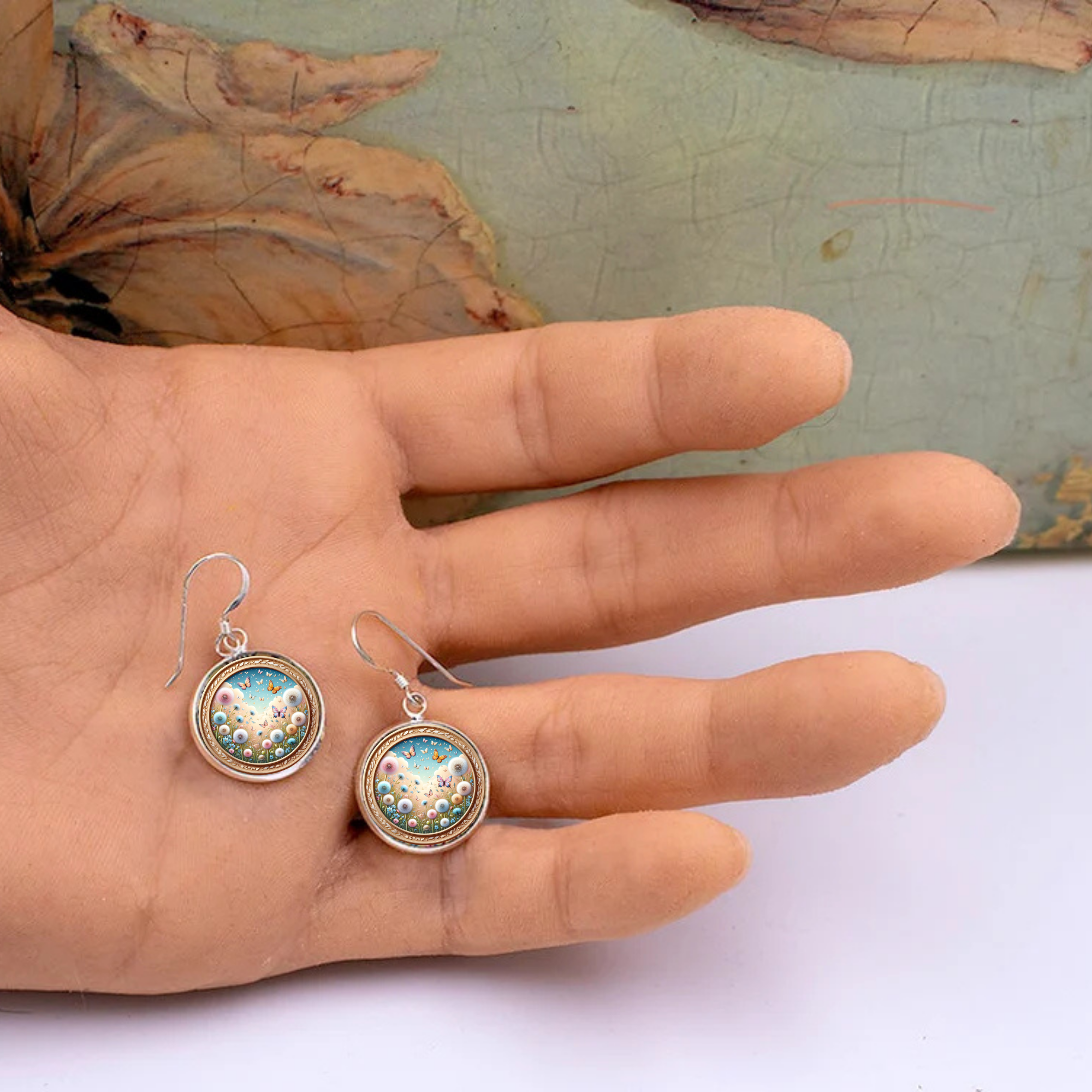 Butterfly Stud or Dangle Earrings
