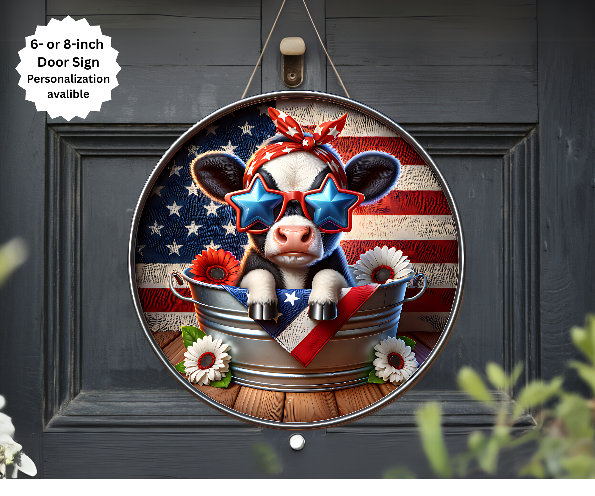 4th of July Door Signs