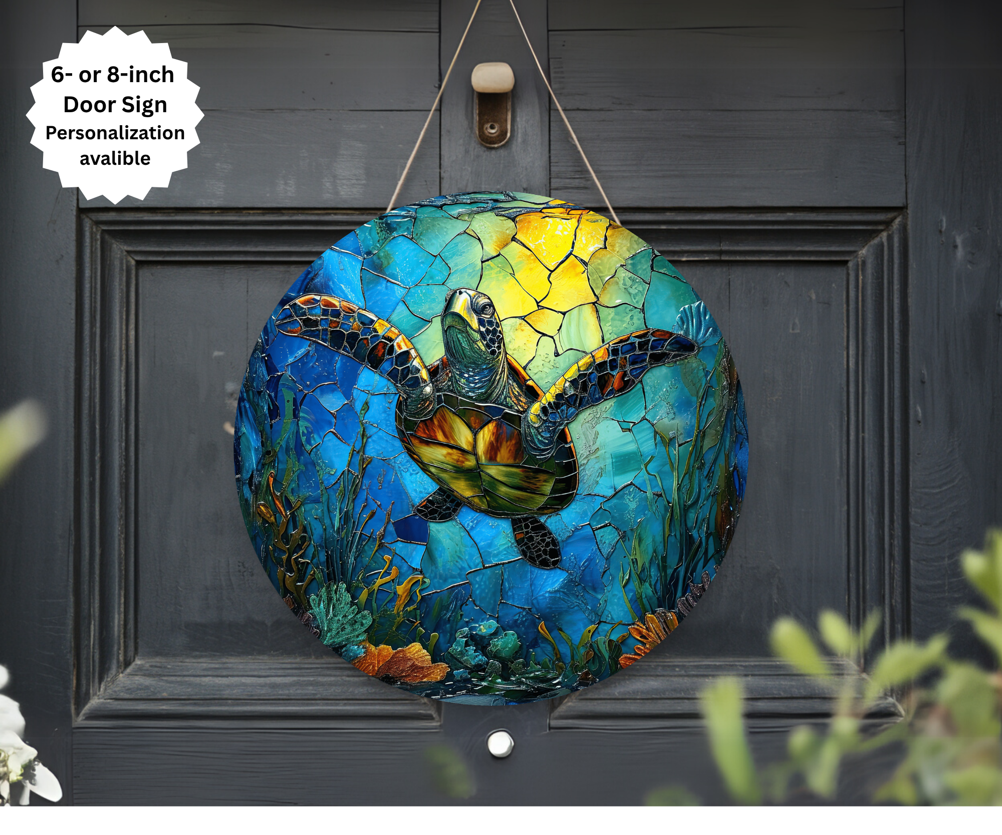 Sea Turtle Door Signs