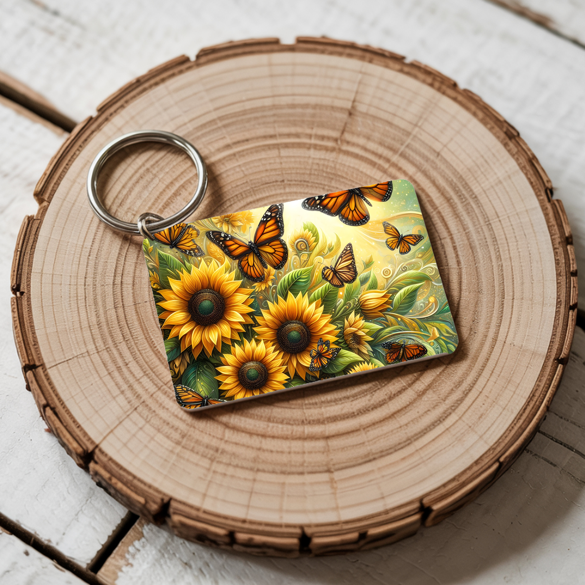 Butterfly Keychain