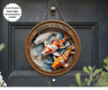 Koi Fish Door Signs