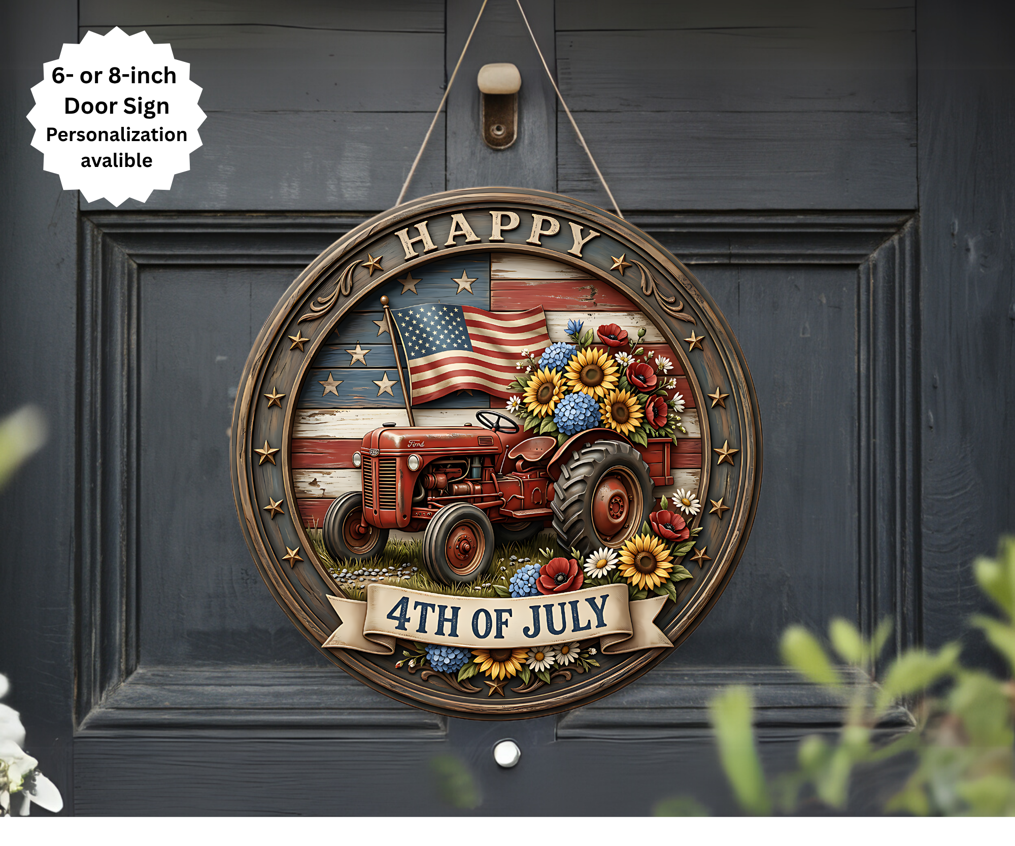 4th of July Door Signs