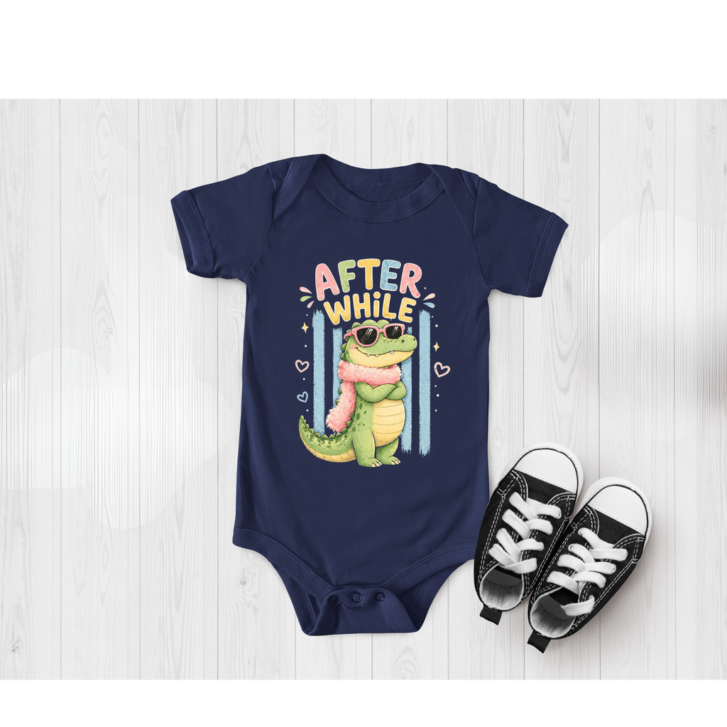 Afterwhile Crocodile Infant Bodysuit