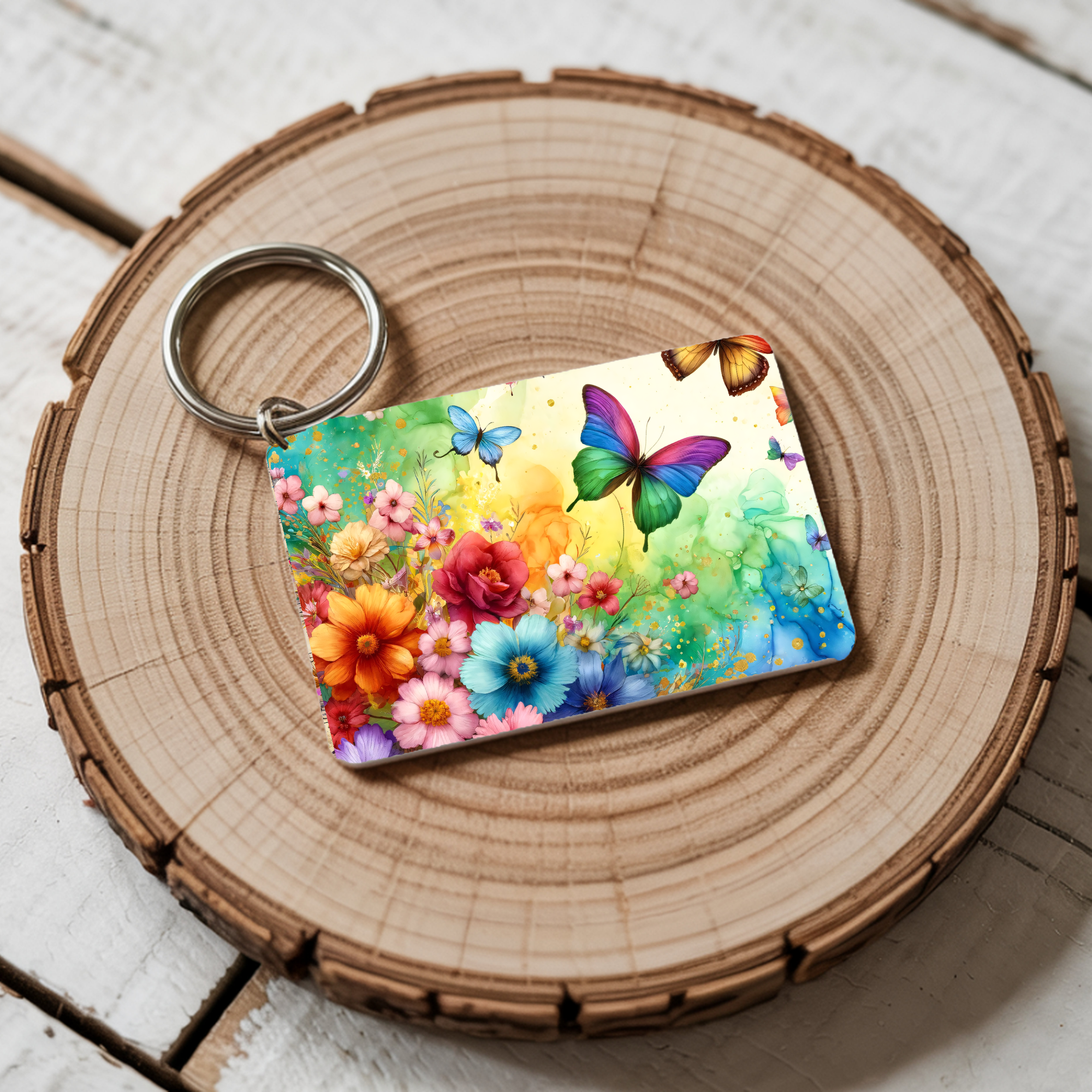 Butterfly Keychain