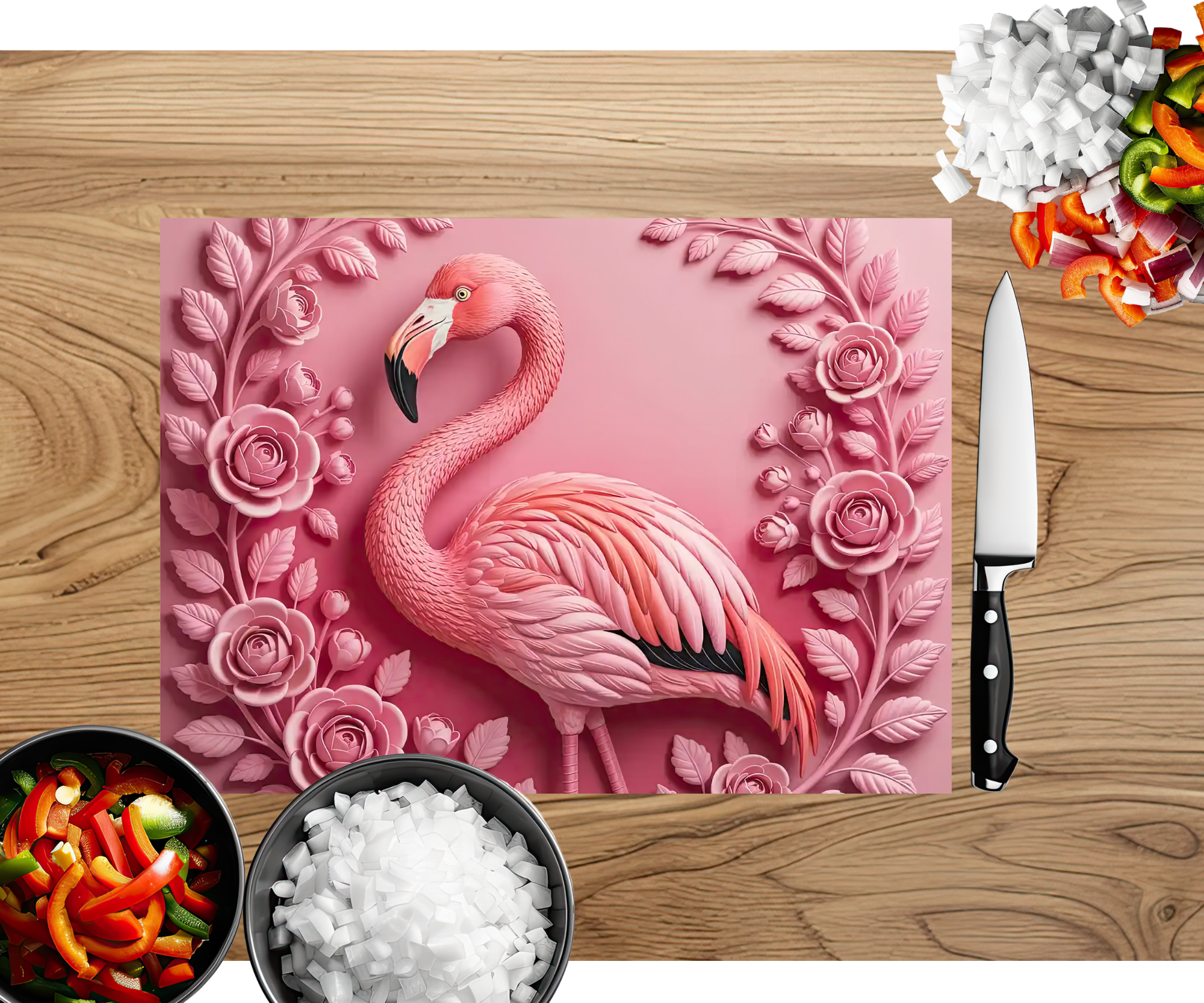 Flamingle & Chop Cutting Boards