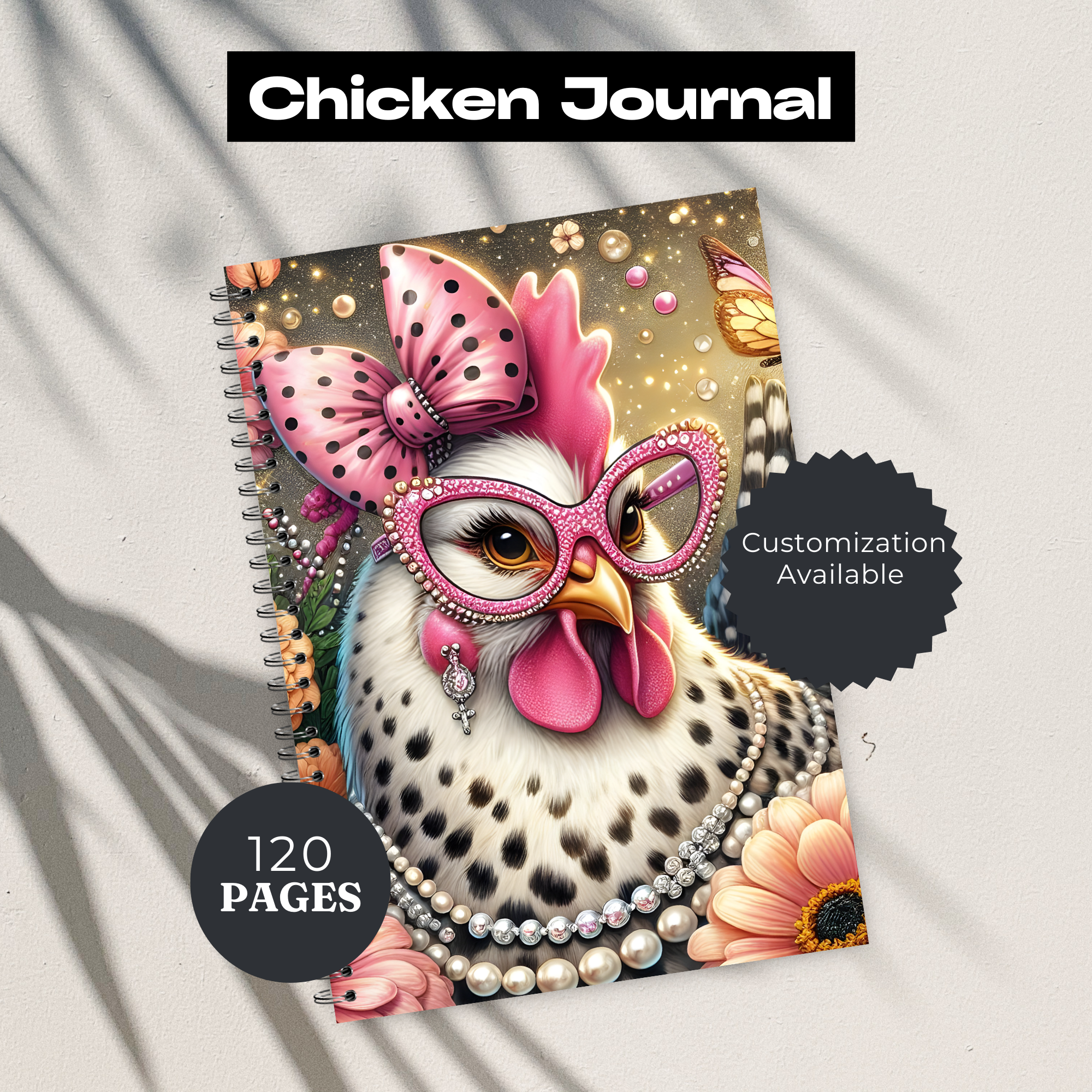 Cluck & Create Chicken Journals