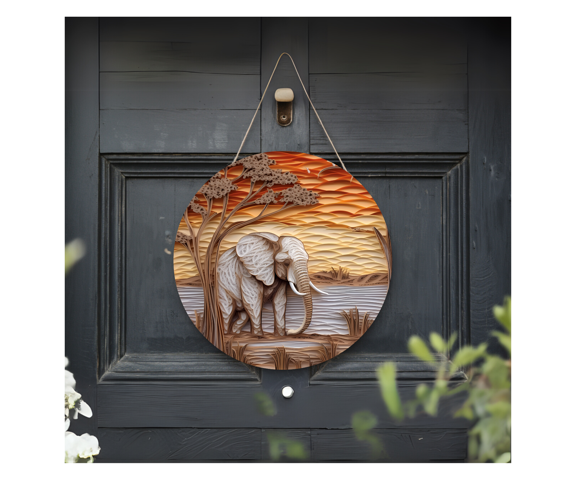 Good Vibes, Good Luck Elephant Sign