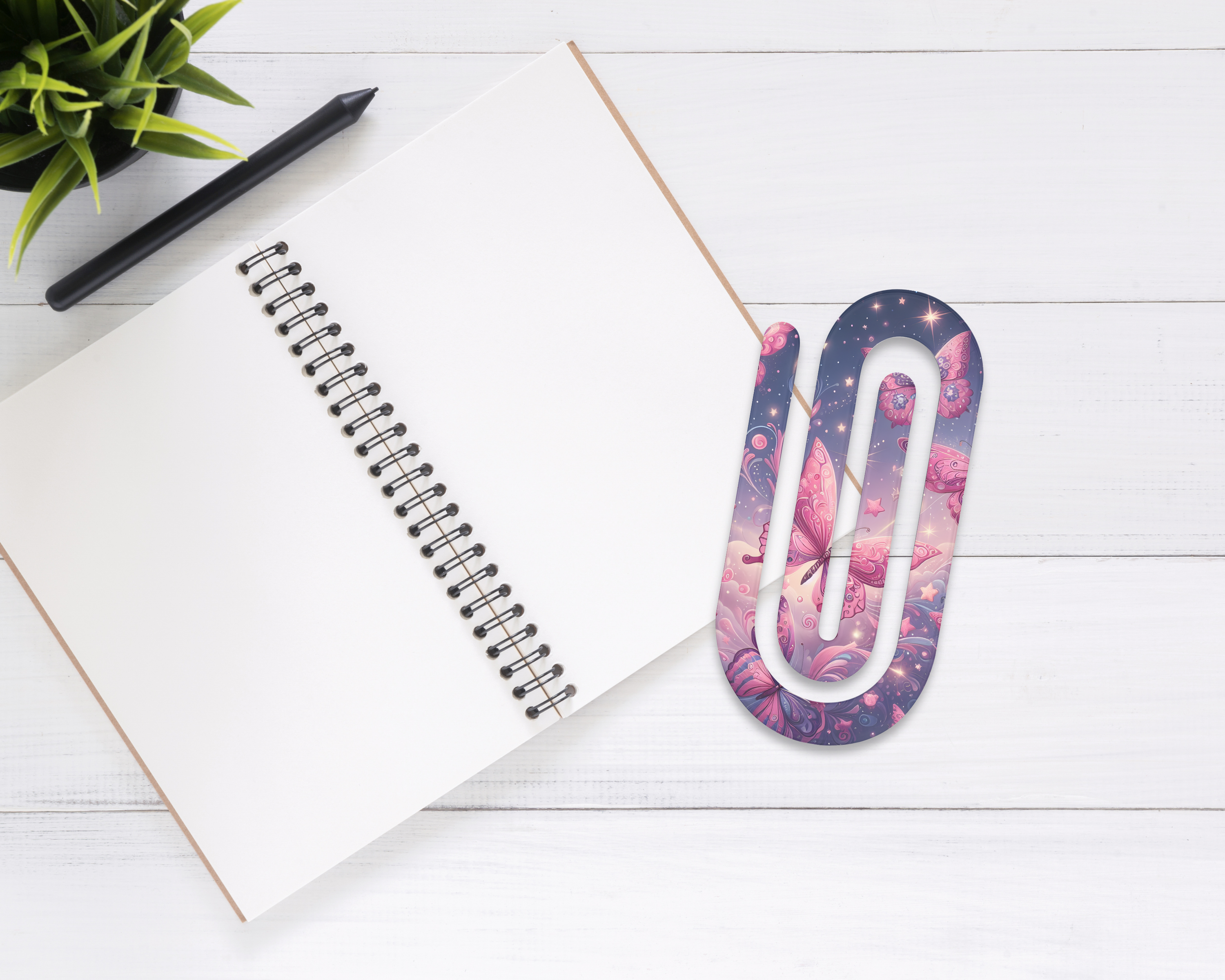Jumbo Butterfly Paper Clips | Cute Office & Planner Accessories