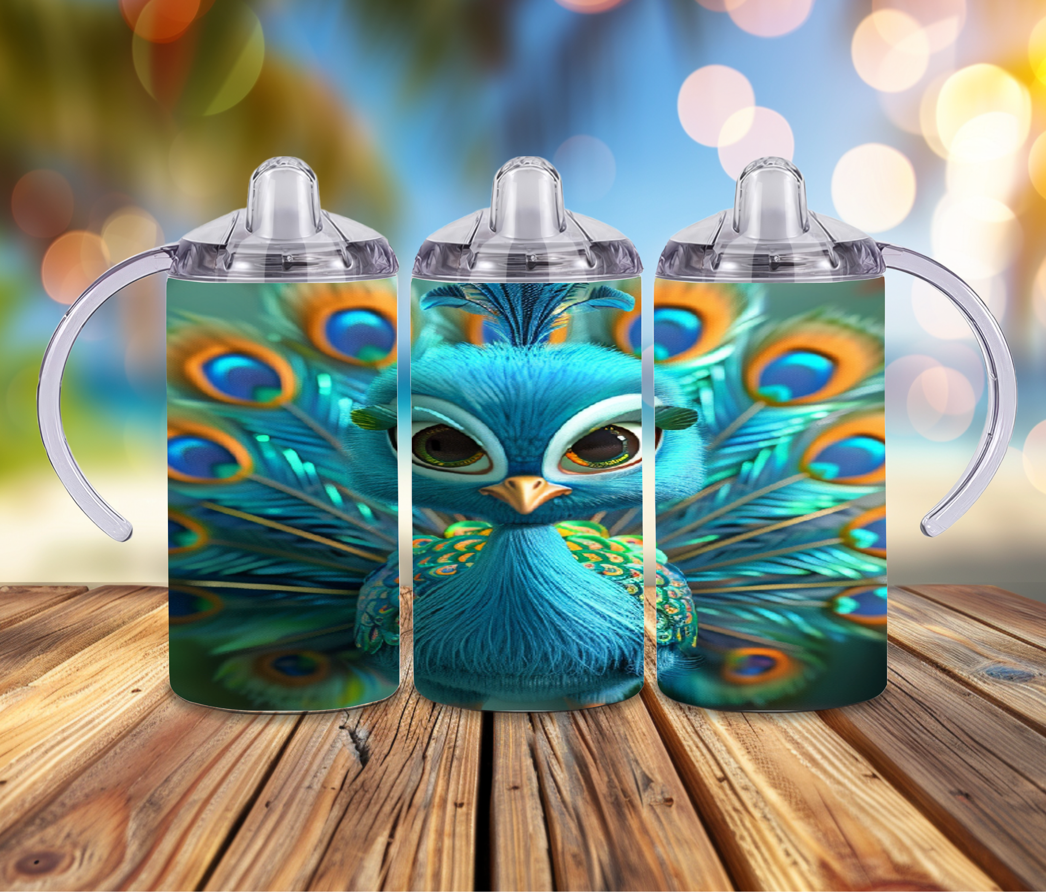 Peacock Stainless Steel Tumblers. Multiple Sizes and Images Available. Stay hydrated — and stay fabulous — with your peacock tumbler