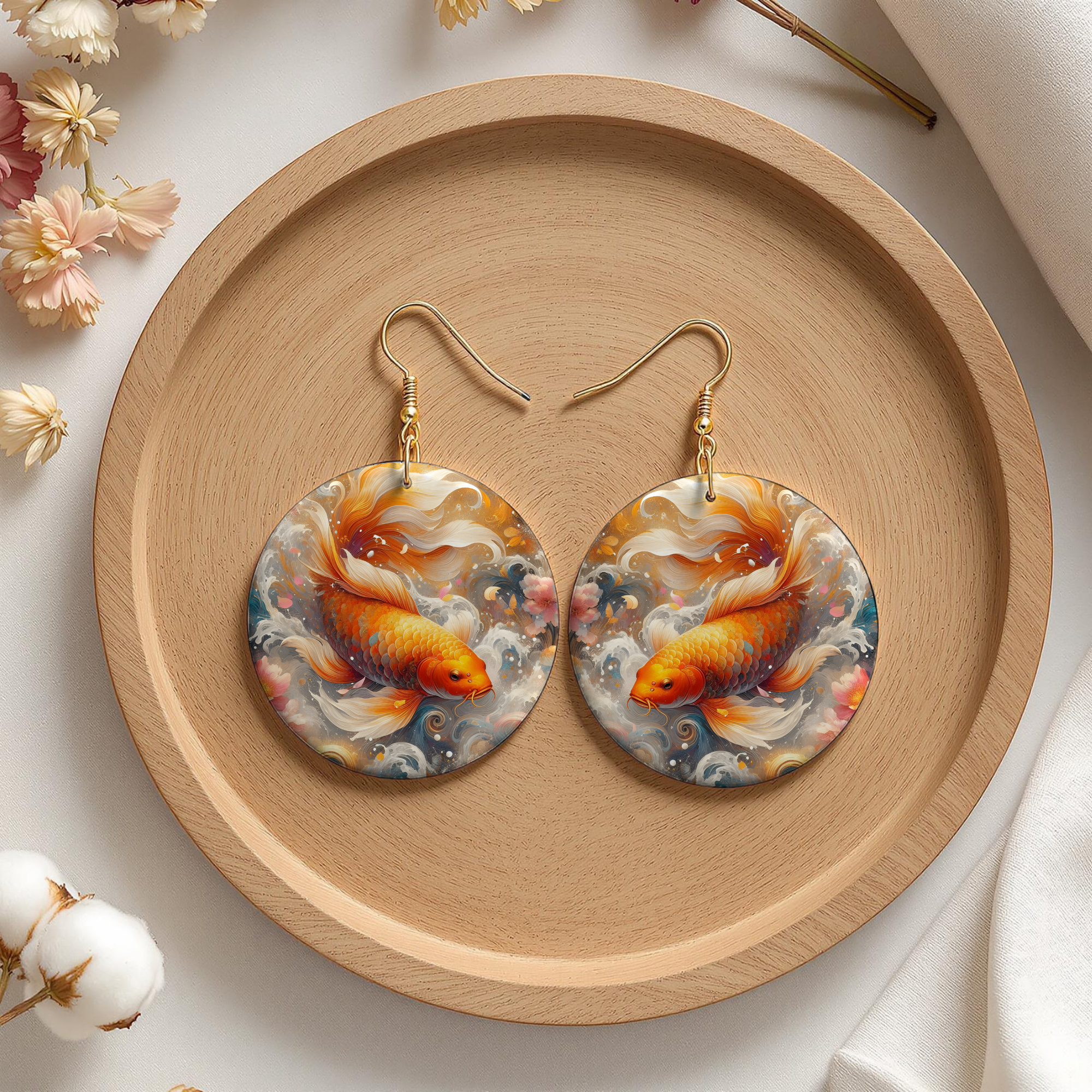 Koi Fish Earrings