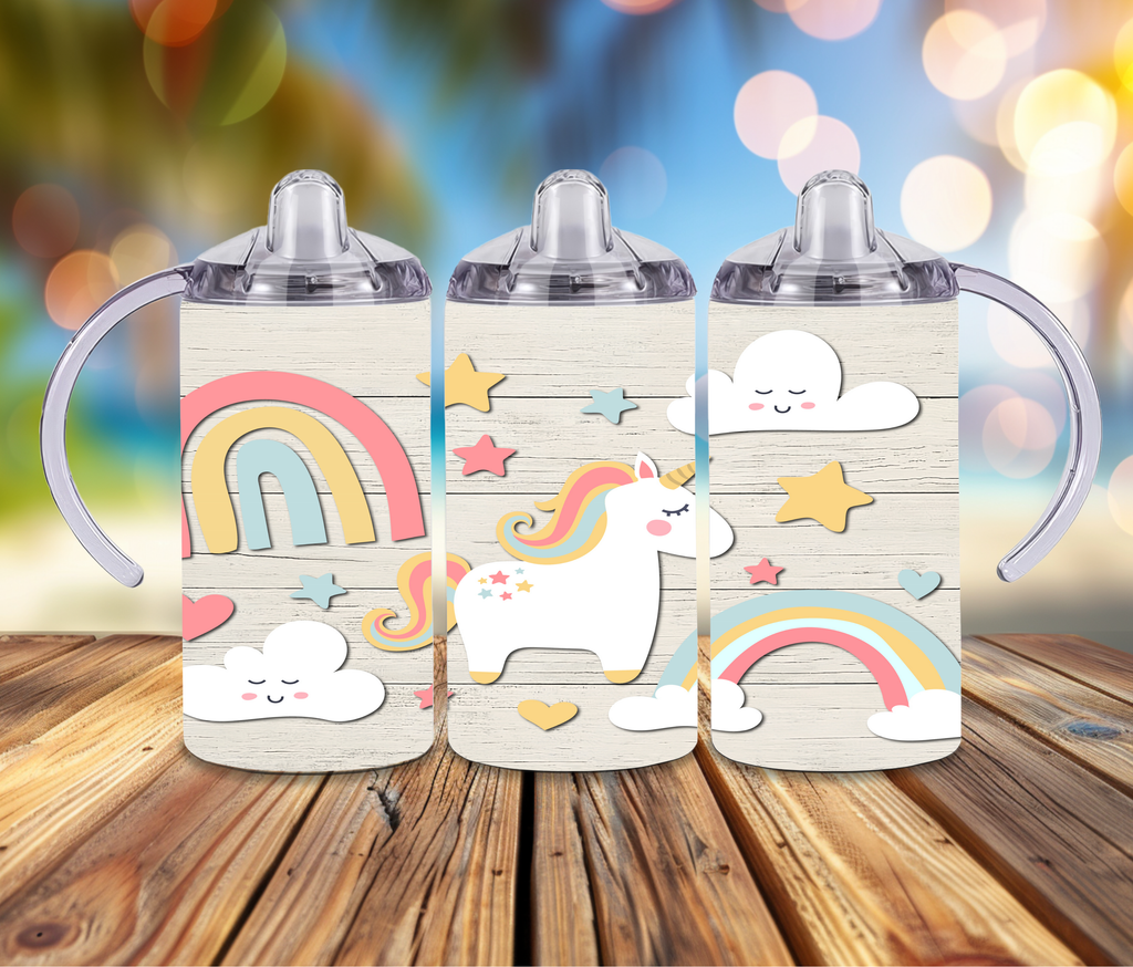 Magical Unicorn Stainless Steel Tumblers. Multiple Sizes and Images Available.