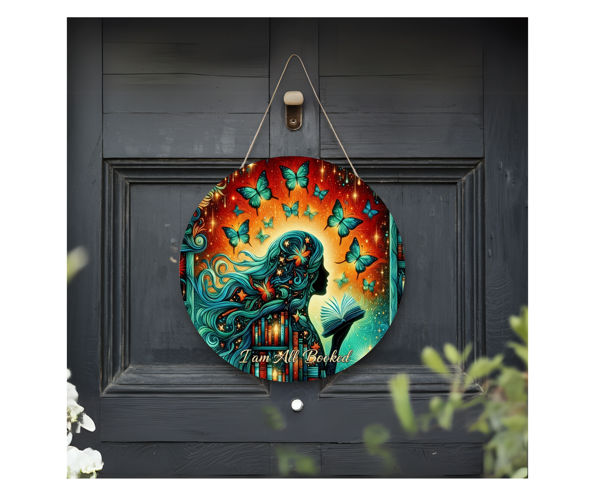 Book Nook Door Signs