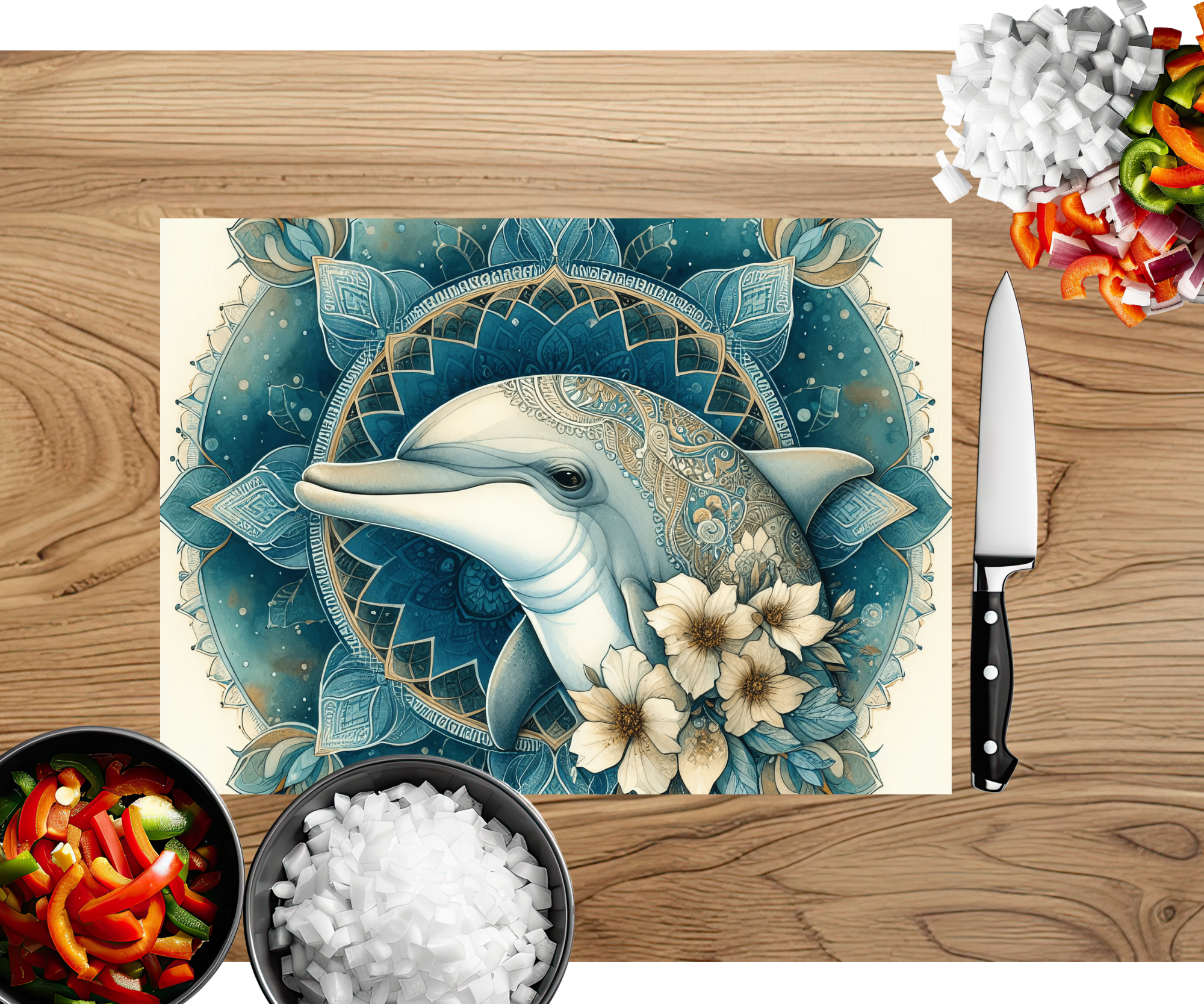 Make a Splash Dolphin Cutting Board