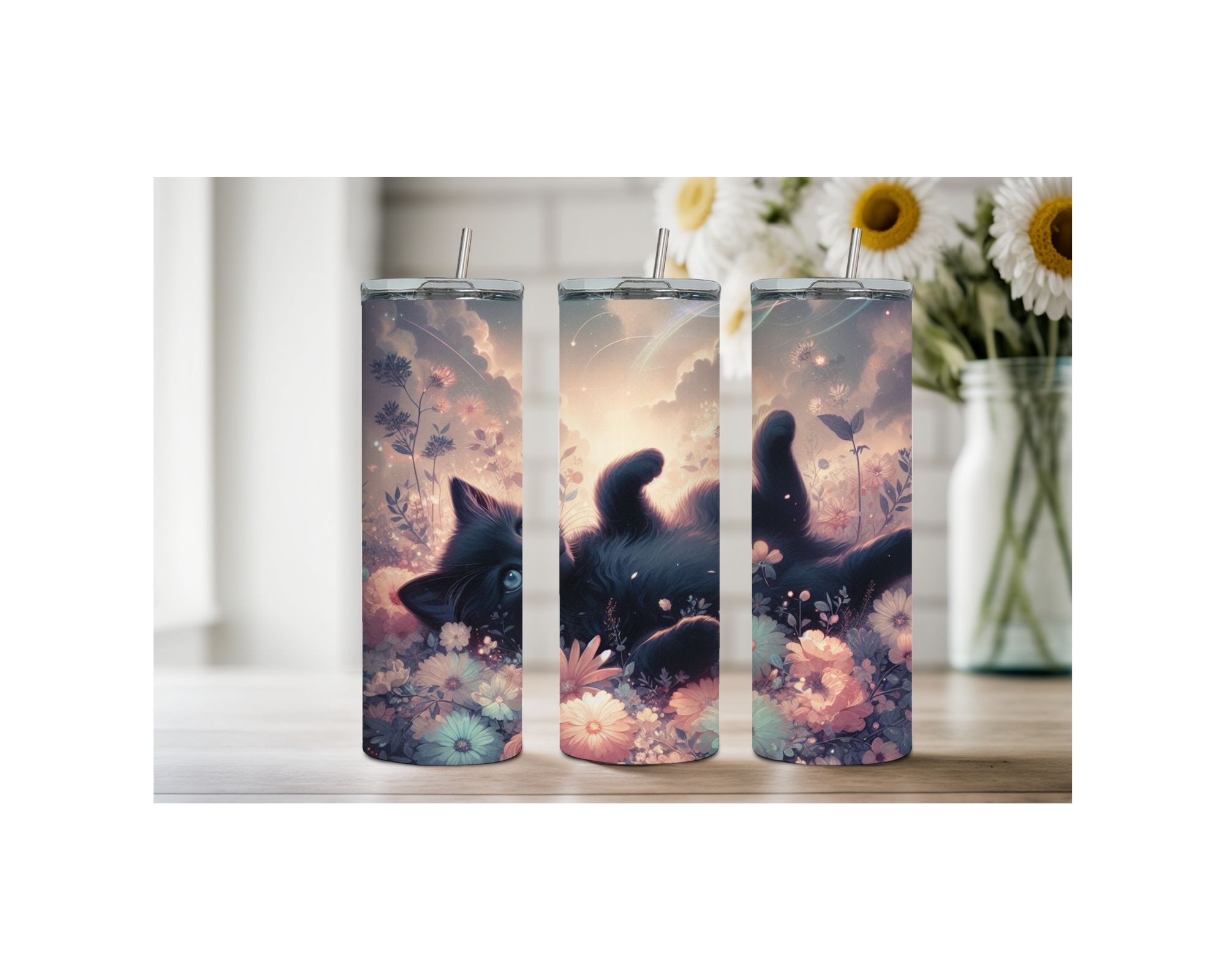 20 oz Sip with Cattitude tumbler