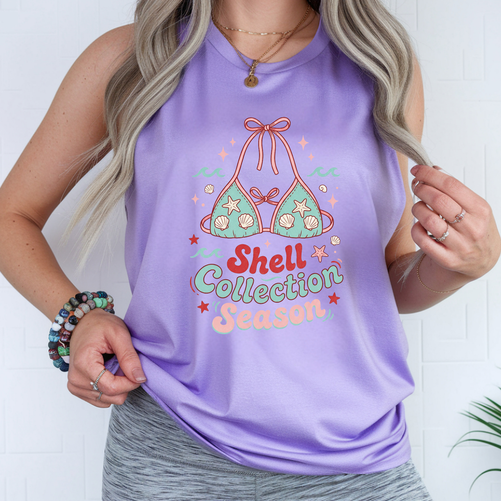Shell Collection Graphic Tank Top
