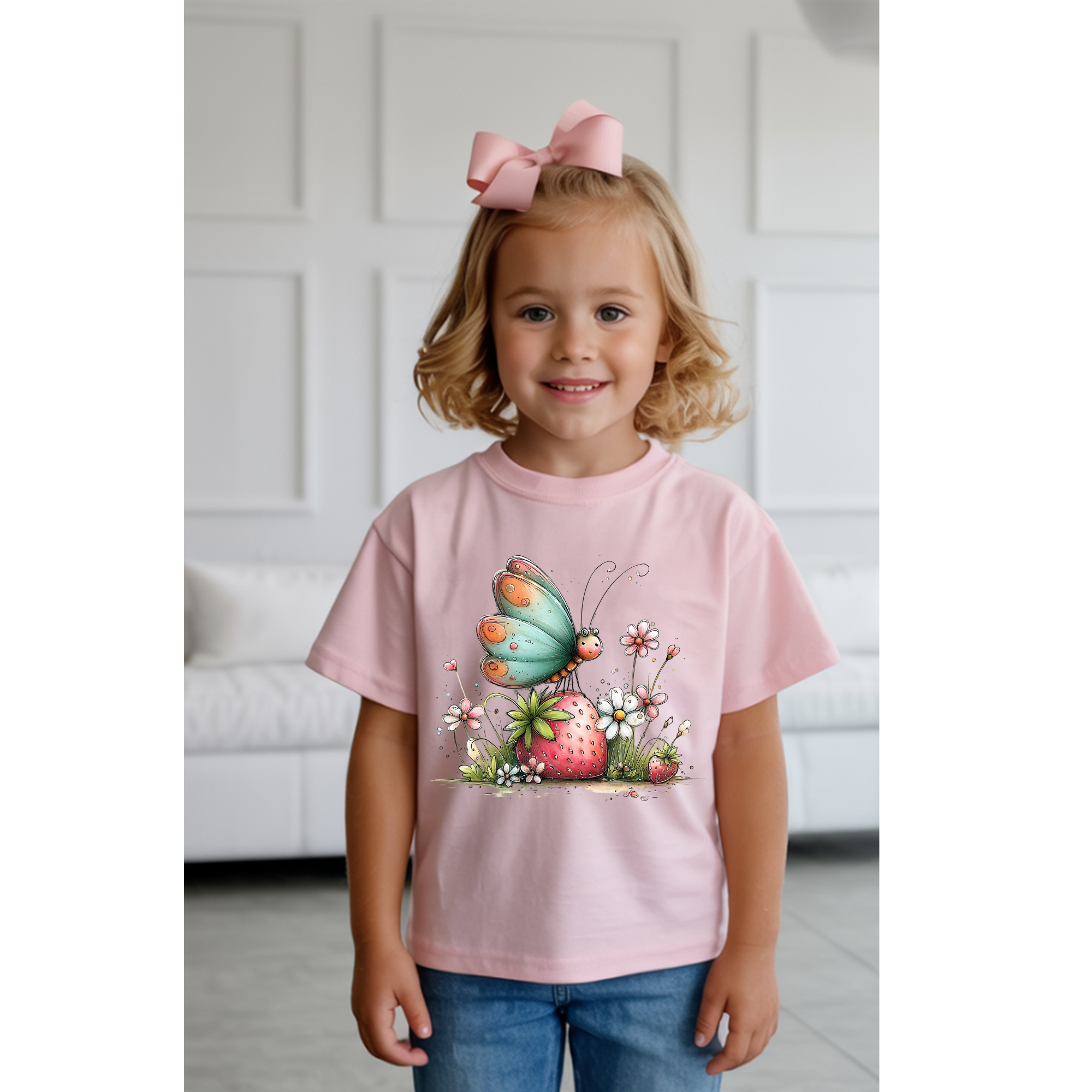 Kids Whimsy Butterfly Tee