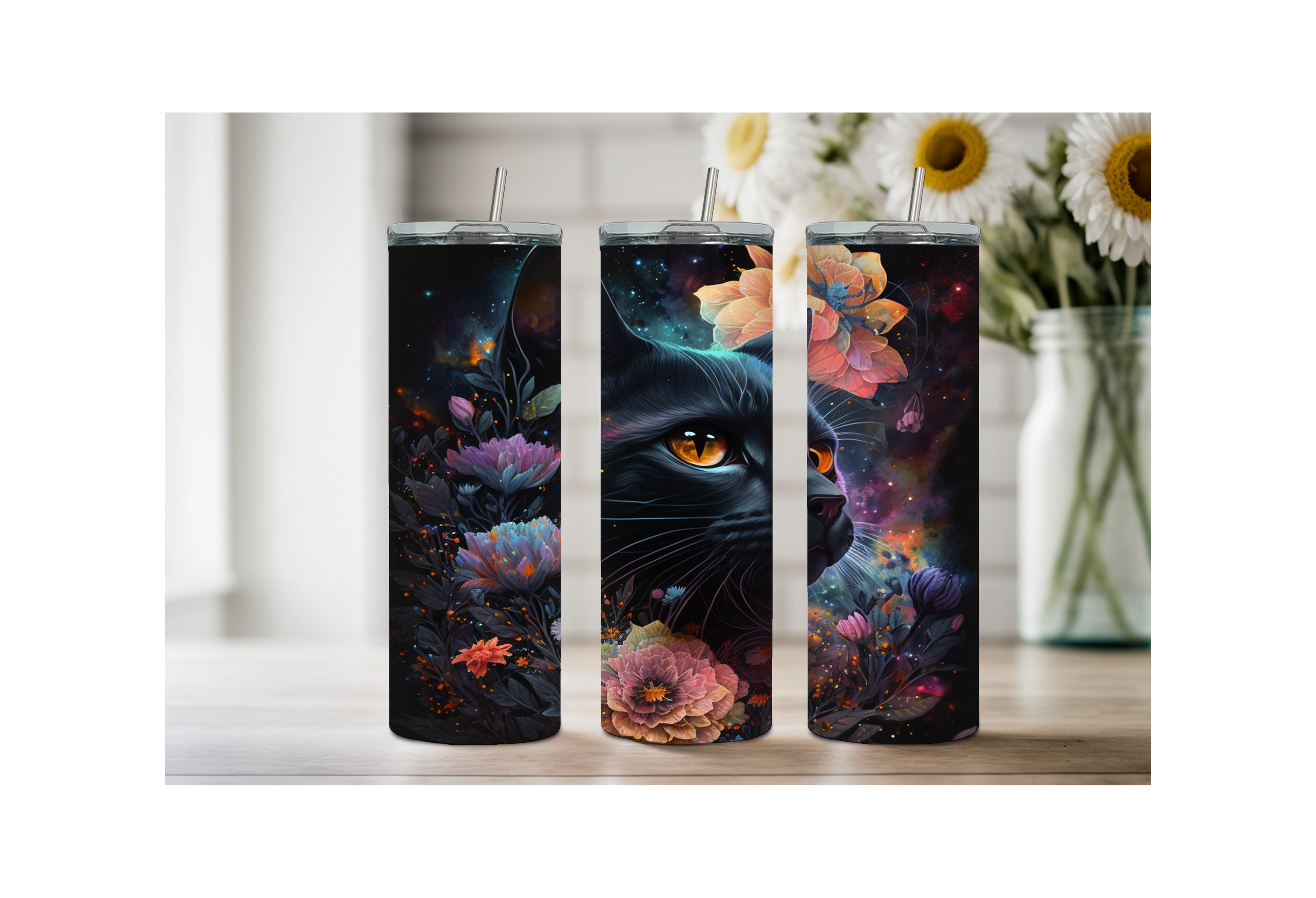 20 oz Sip with Cattitude tumbler