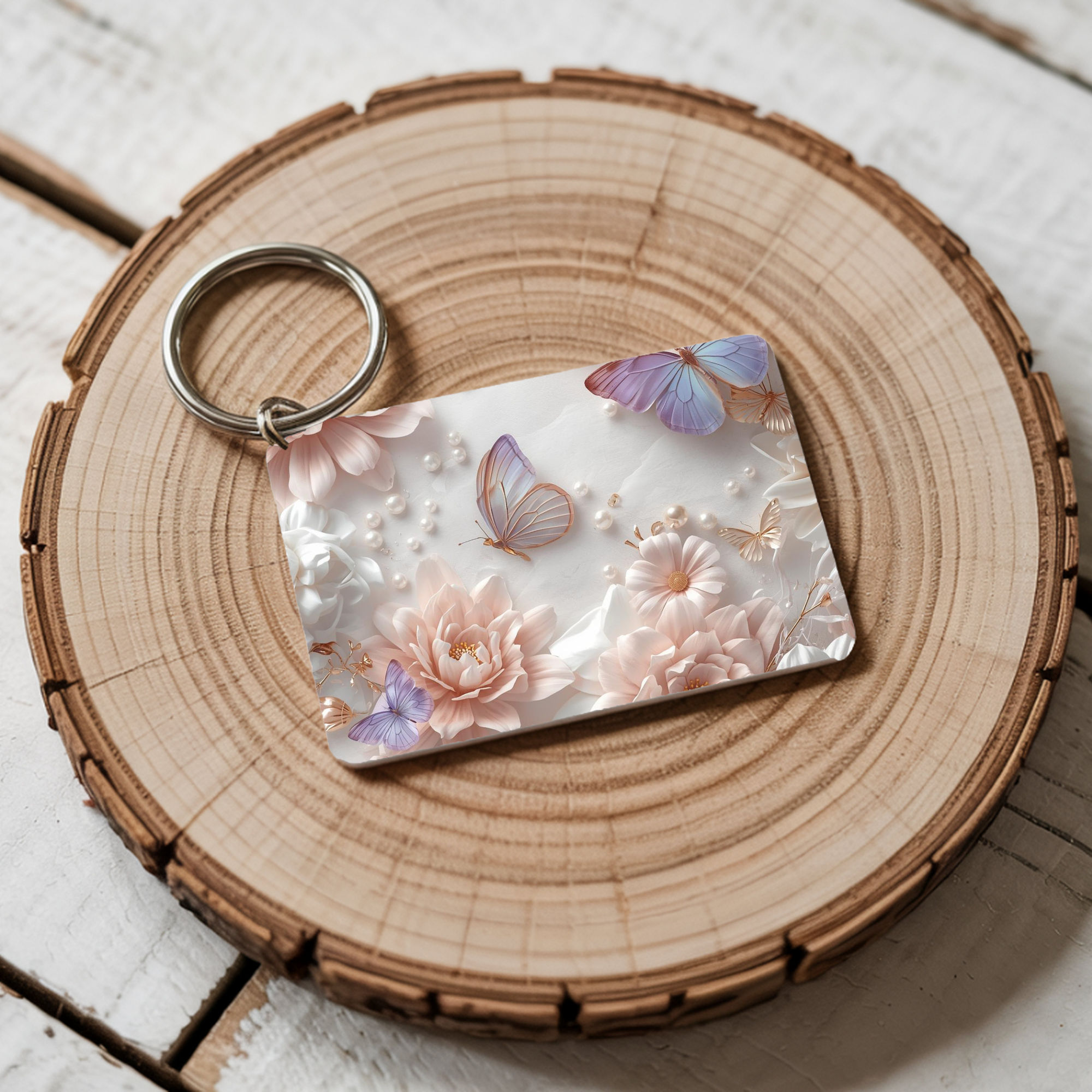 Butterfly Keychain