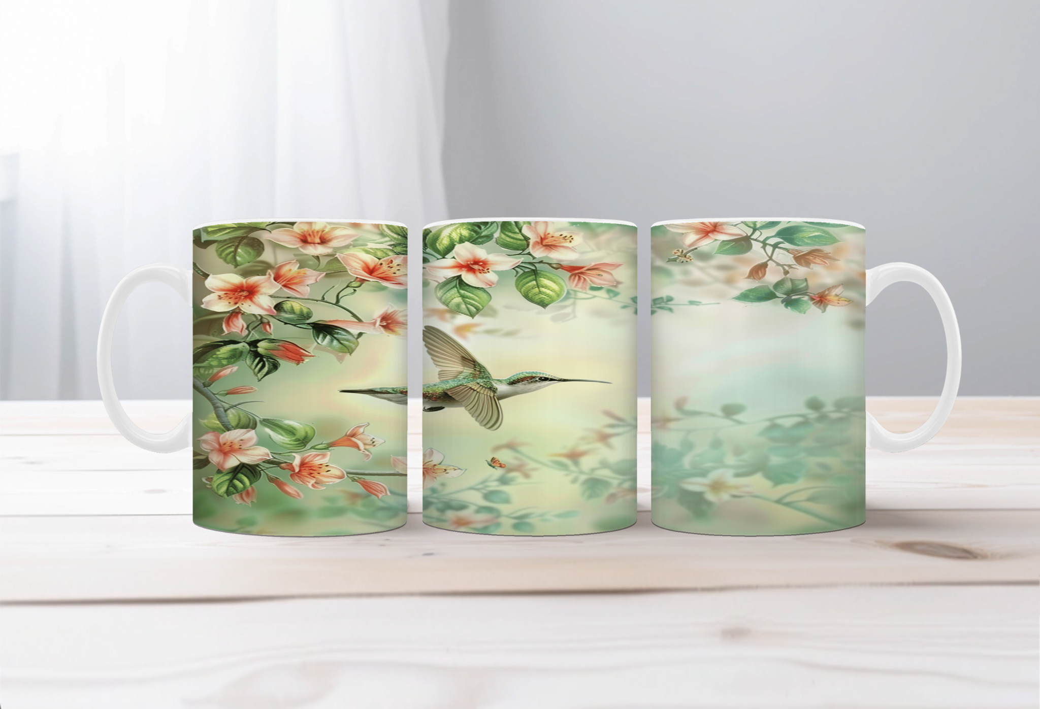Sip with a Little Flutter Hummingbird Mugs. Two Sizes and Multiple images to choose from.
