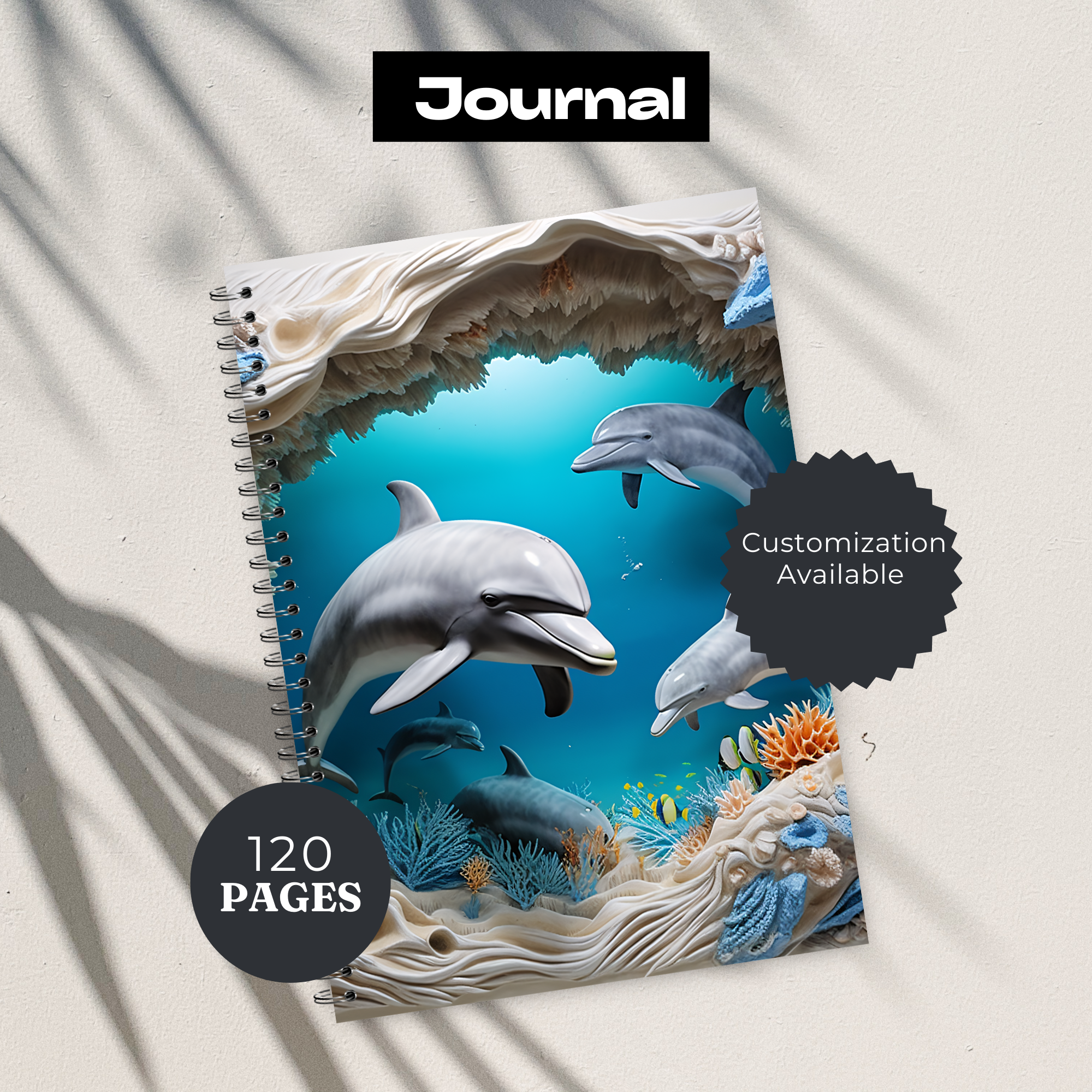 Splash of Joy Dolphin Journals