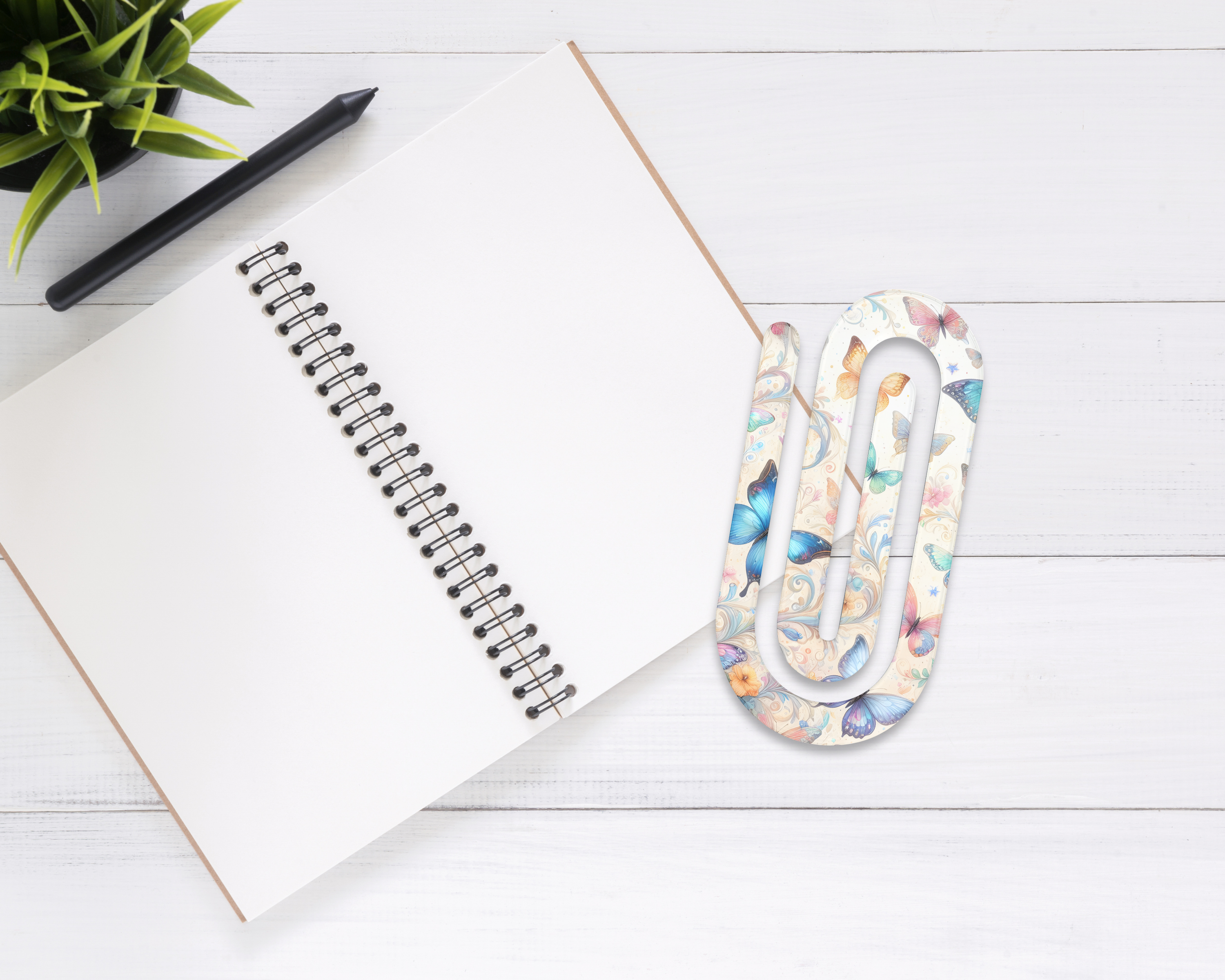 Jumbo Butterfly Paper Clips | Cute Office & Planner Accessories