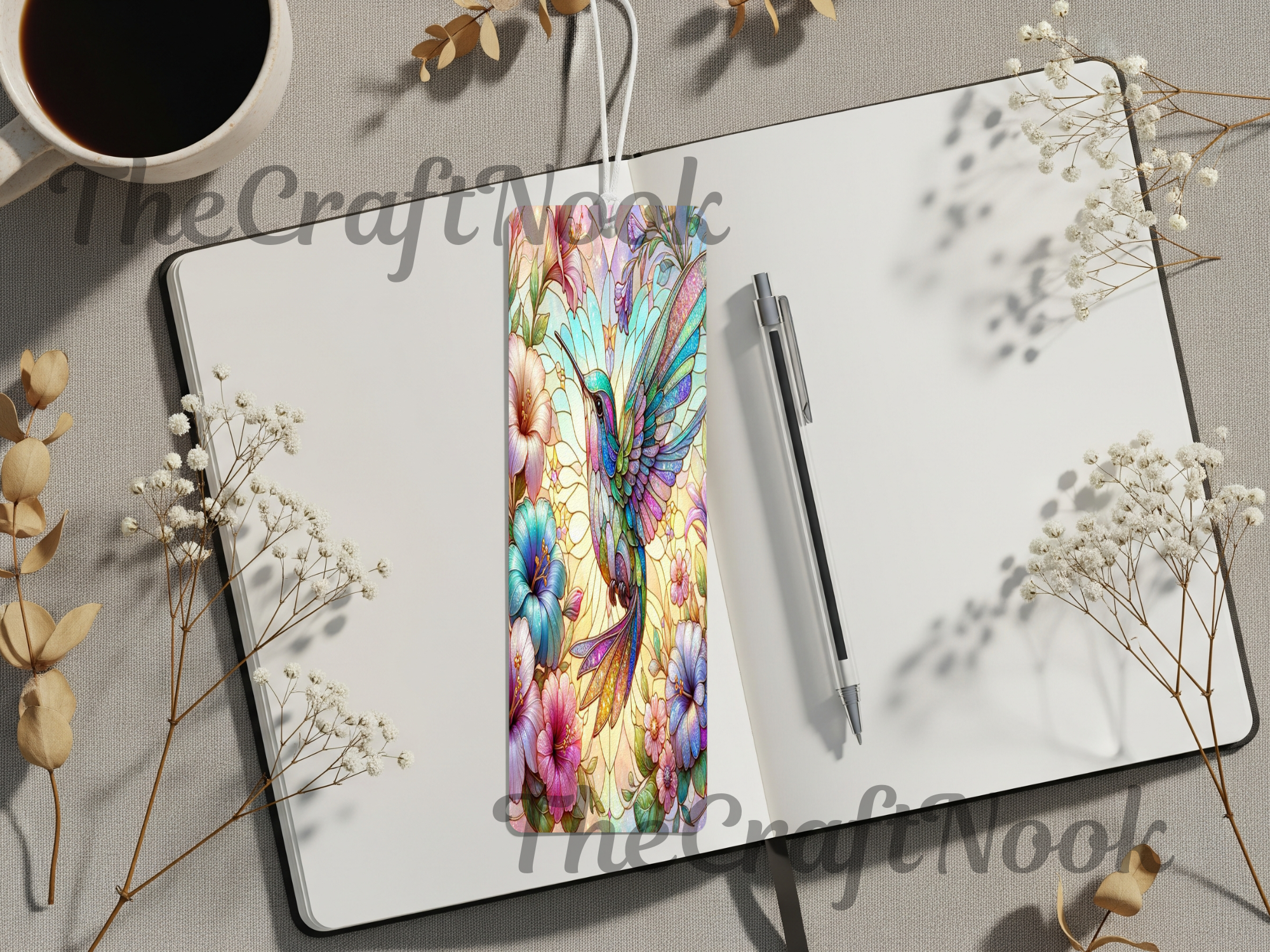 Aluminum Metal Bookmarks, Hummingbird Images Let your next chapter bloom. 🌺✨