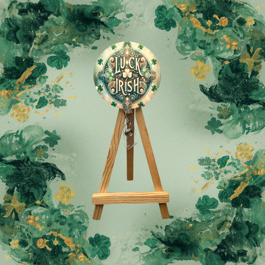 Lucky Charm Badge Pull for St. Patrick’s Day