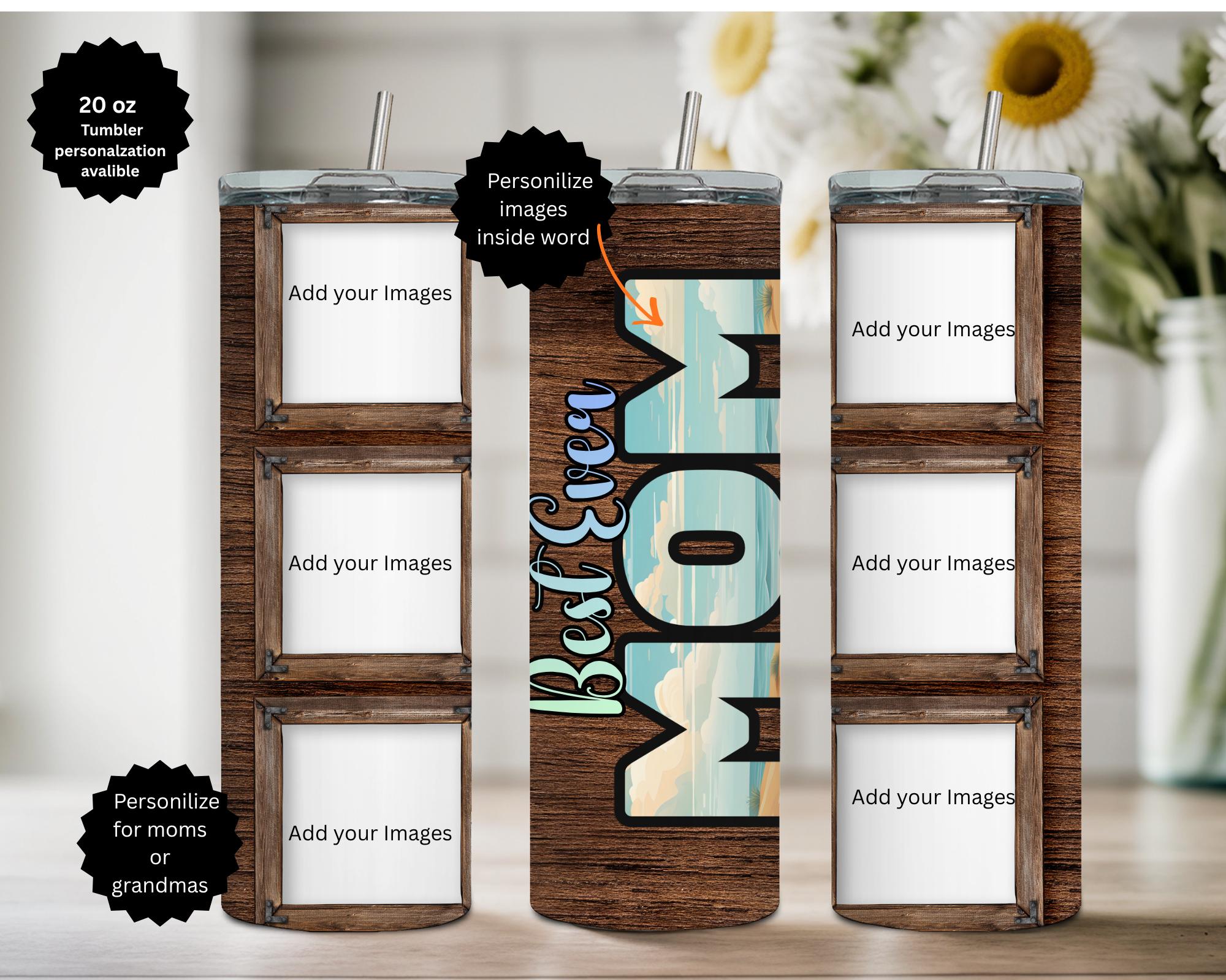 All Mother's 20 oz Stainless Steel Tumbler - Human, and Paws