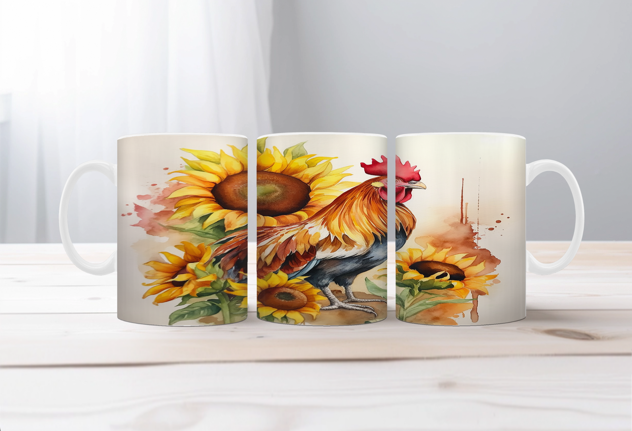 Country Coop Chicken Mug
