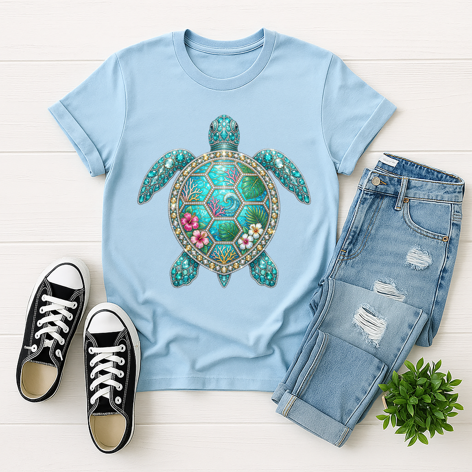 Jeweled Sea Turtle