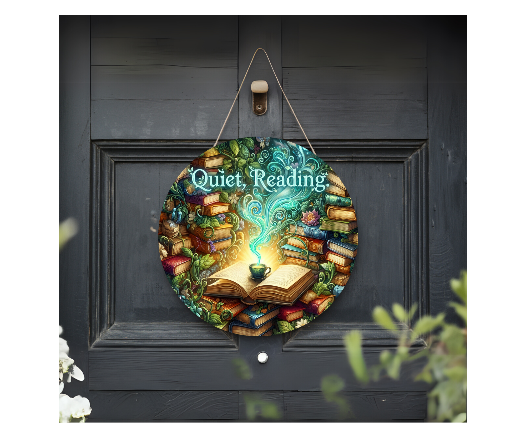 Book Nook Door Signs