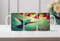Sip with a Little Flutter Hummingbird Mugs. Two Sizes and Multiple images to choose from.