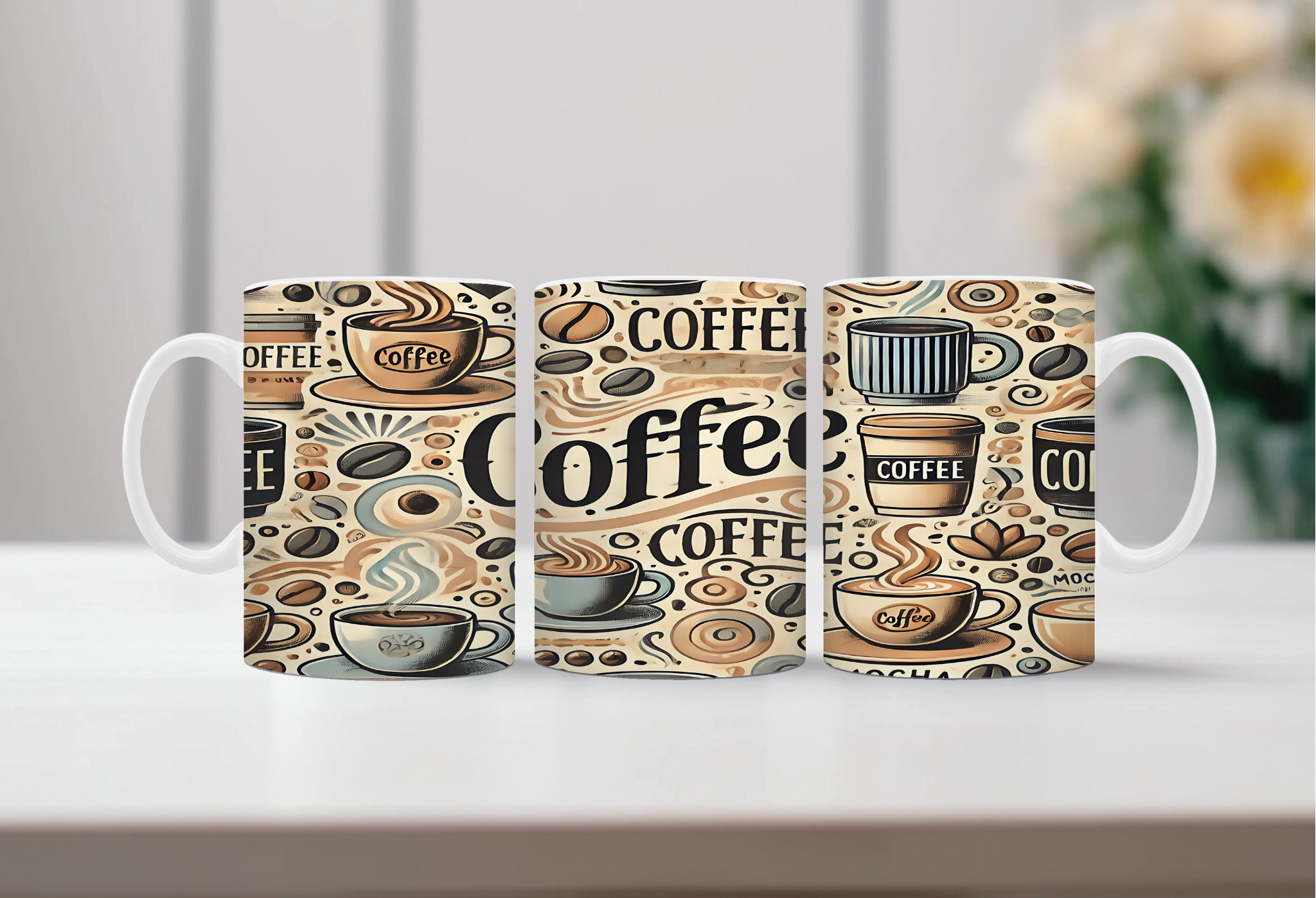 Rise & Grind Coffee Mugs