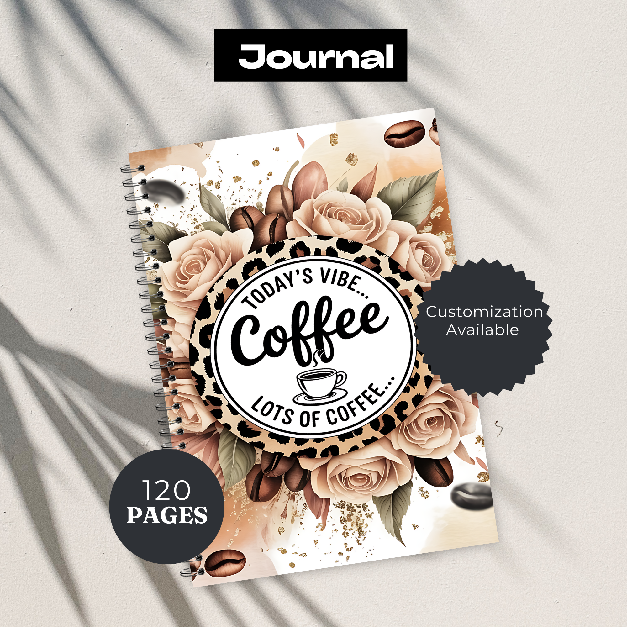 Brew‑tiful Thoughts Coffee Journal