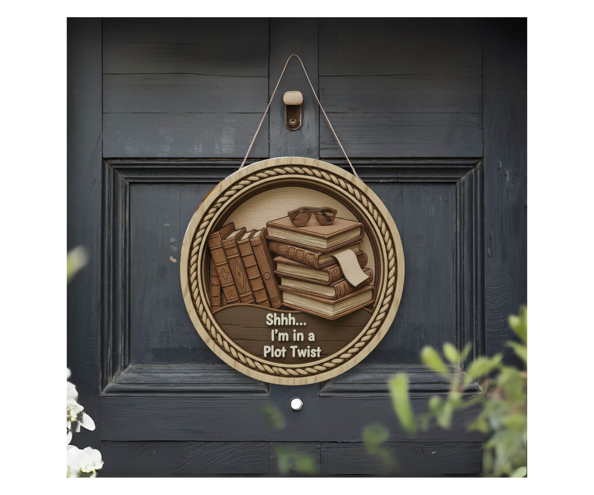Book Nook Door Signs