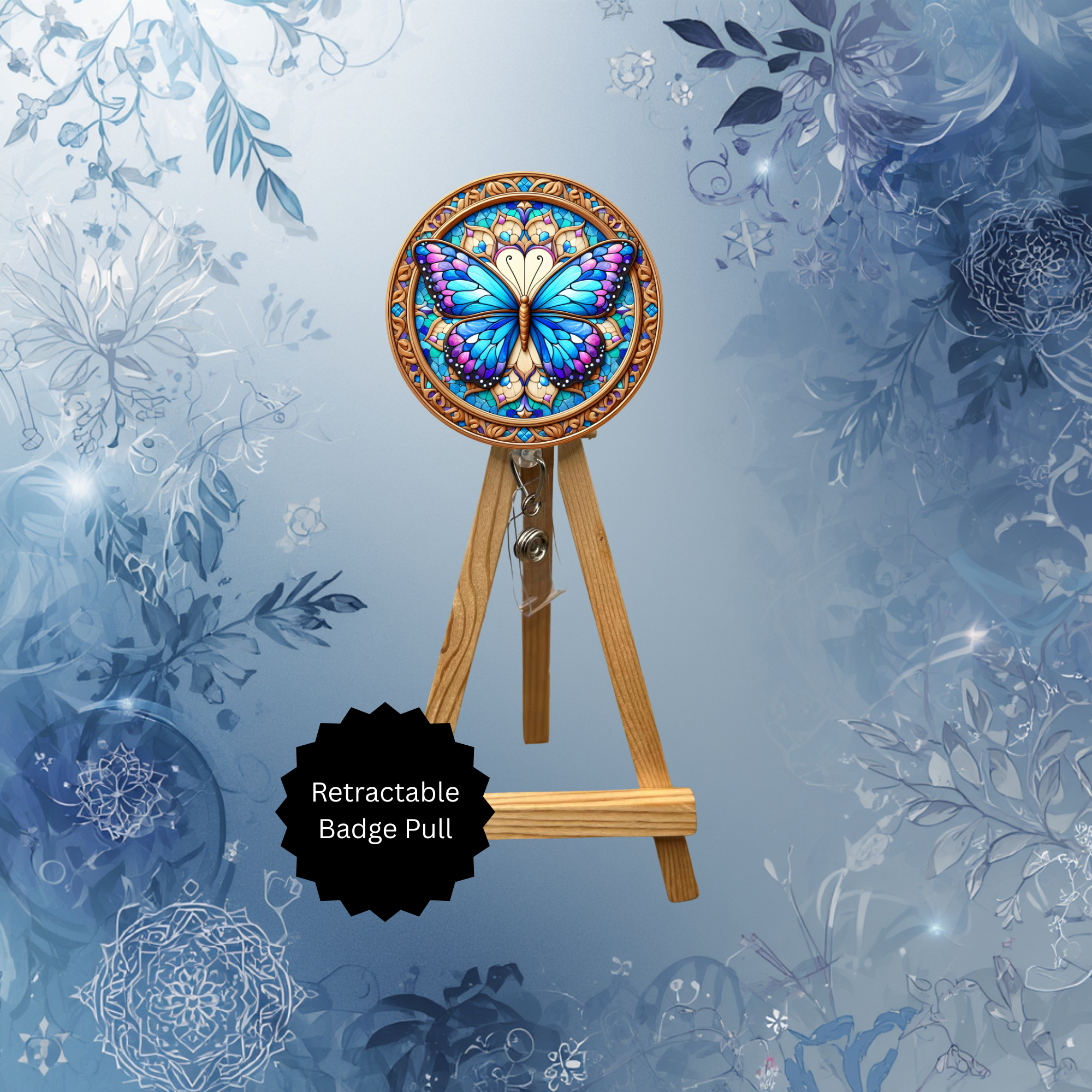 Butterfly badge pulls. Multiple Images available