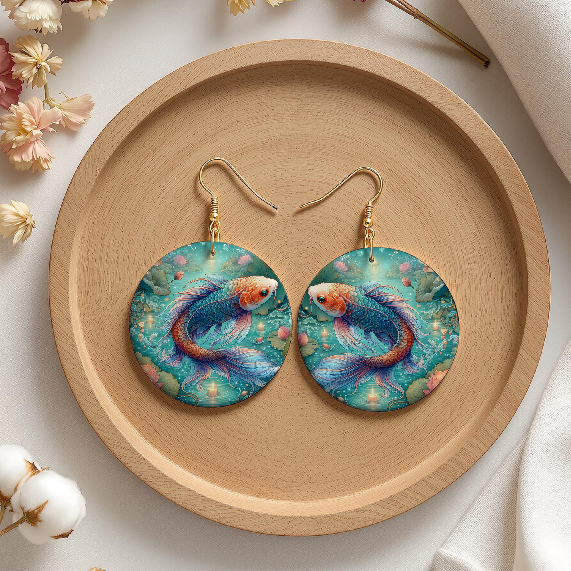 Koi Fish Earrings