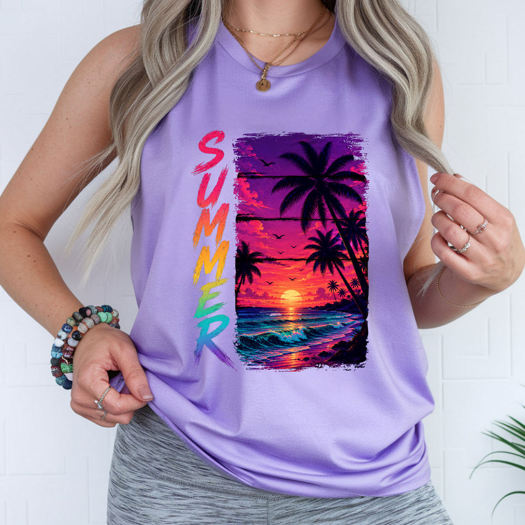 Summer Tank – Garment-Dyed Comfort Colors Tank