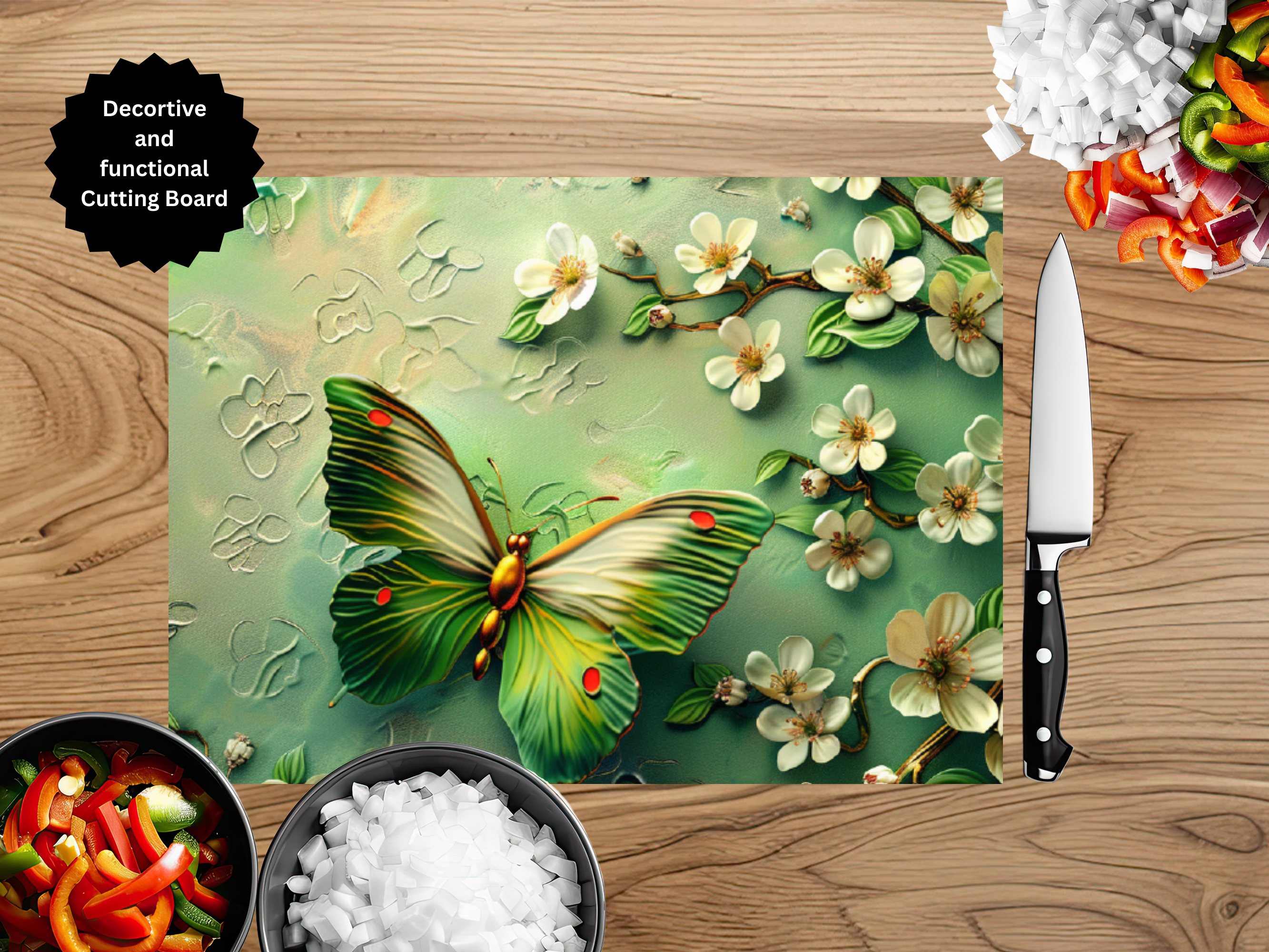 Butterfly Cutting Board