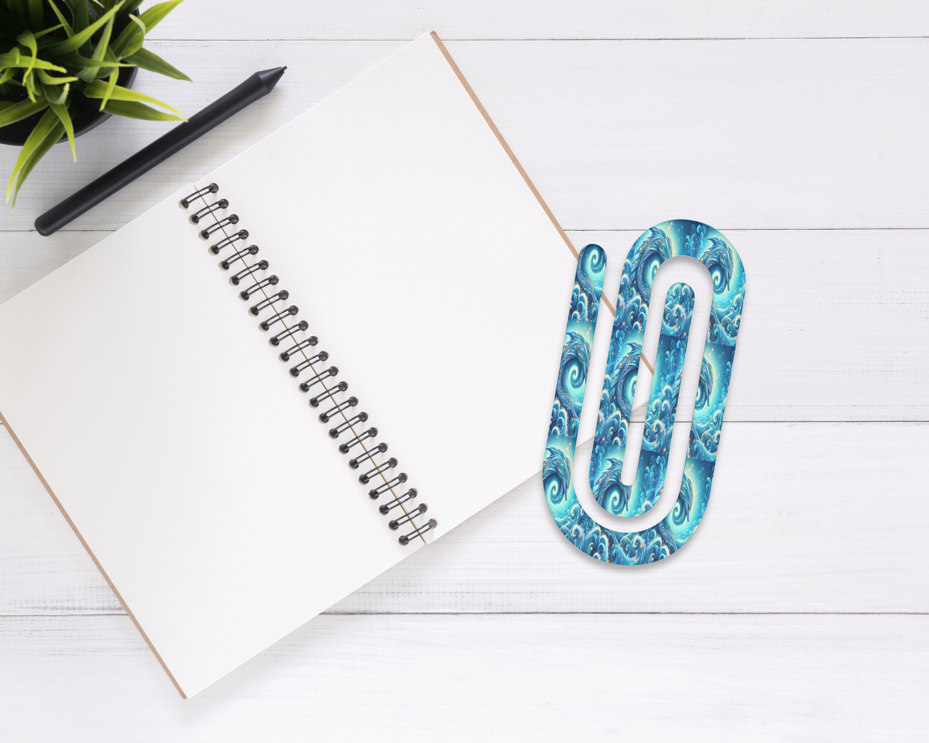 Make a Splash Dolphin Jumbo Paper Clips