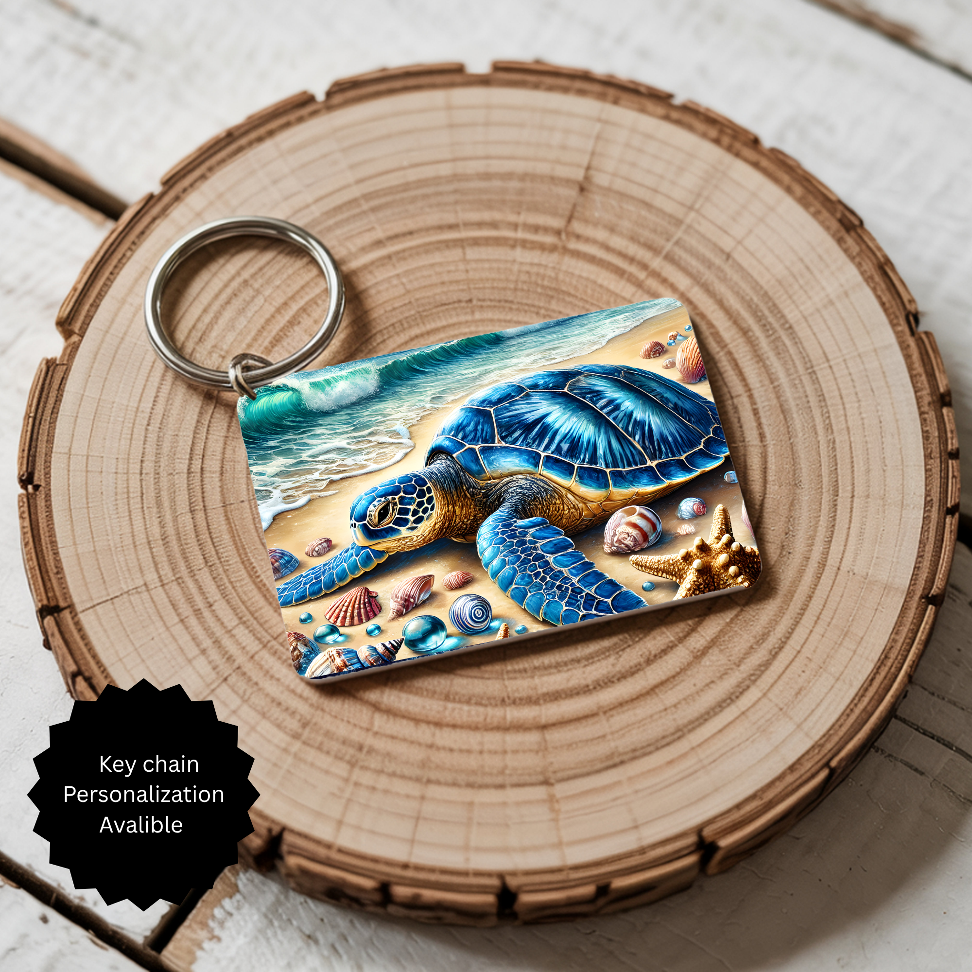 Sea Turtle Keychain