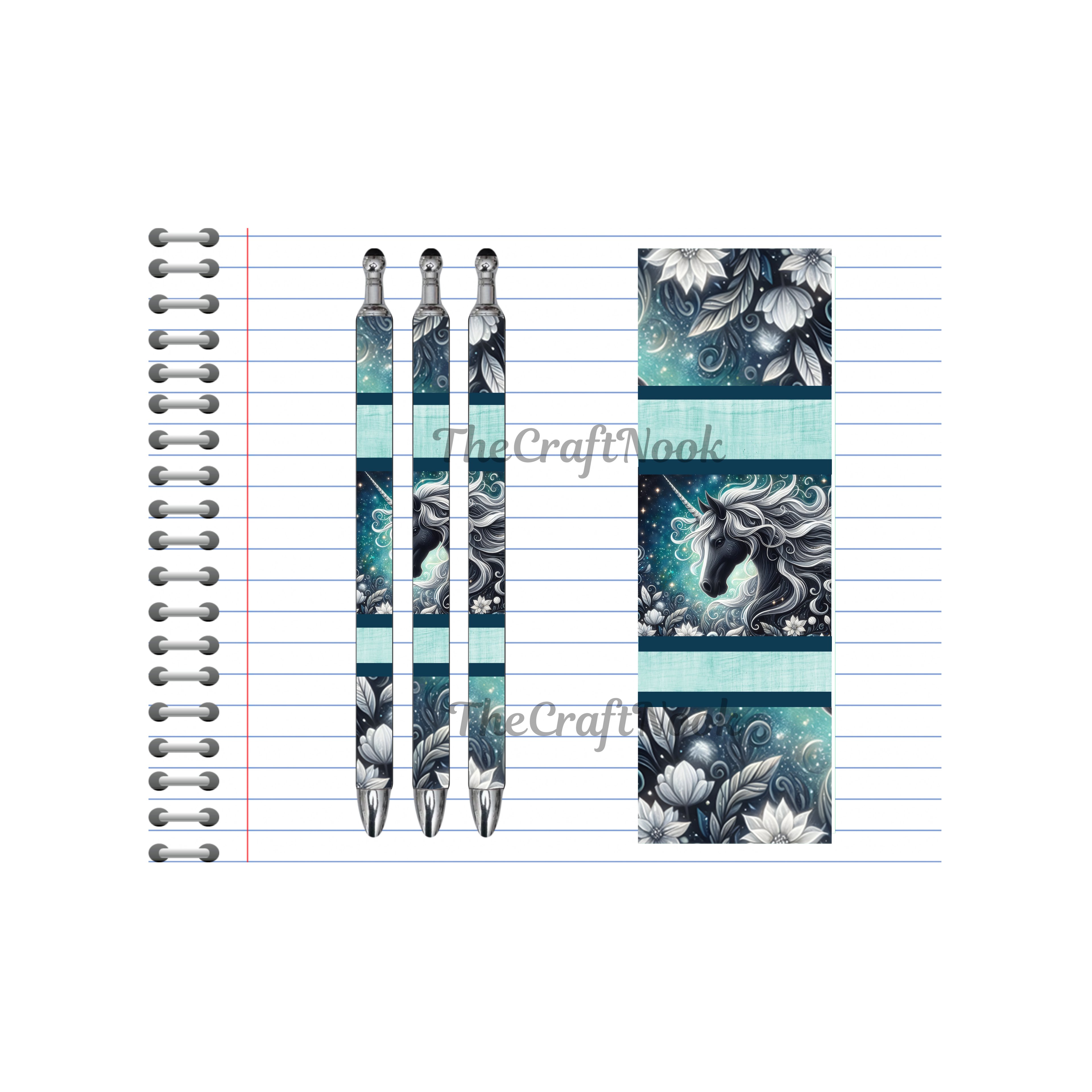 Refillable Pens, Unicorn Images multiple options and Images available.